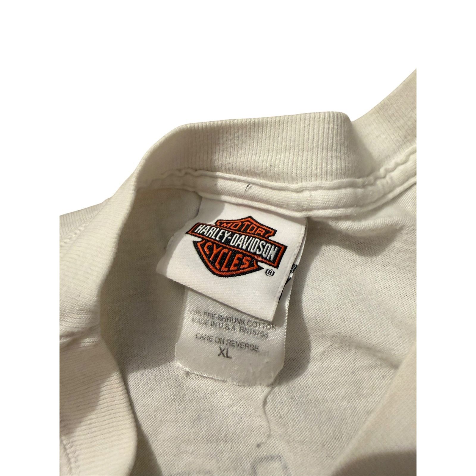 Vintage Vintage Vreeland's HD V-Twin Long Sleeve Bloomsburg PA Size US XL / EU 56 / 4 - 4 Thumbnail