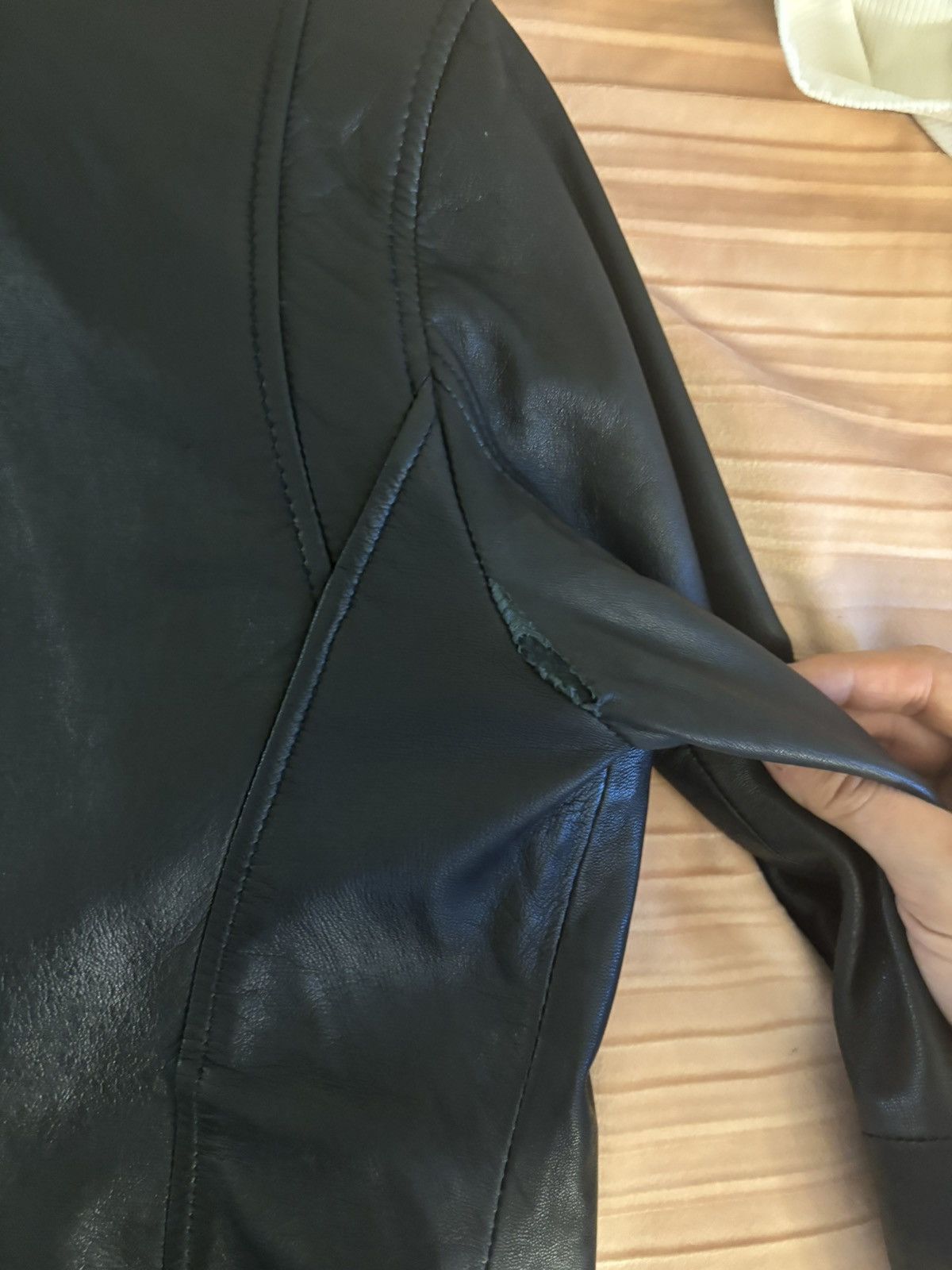 Wilsons Leather Moto leather jacket Size M / US 6-8 / IT 42-44 - 5 Thumbnail