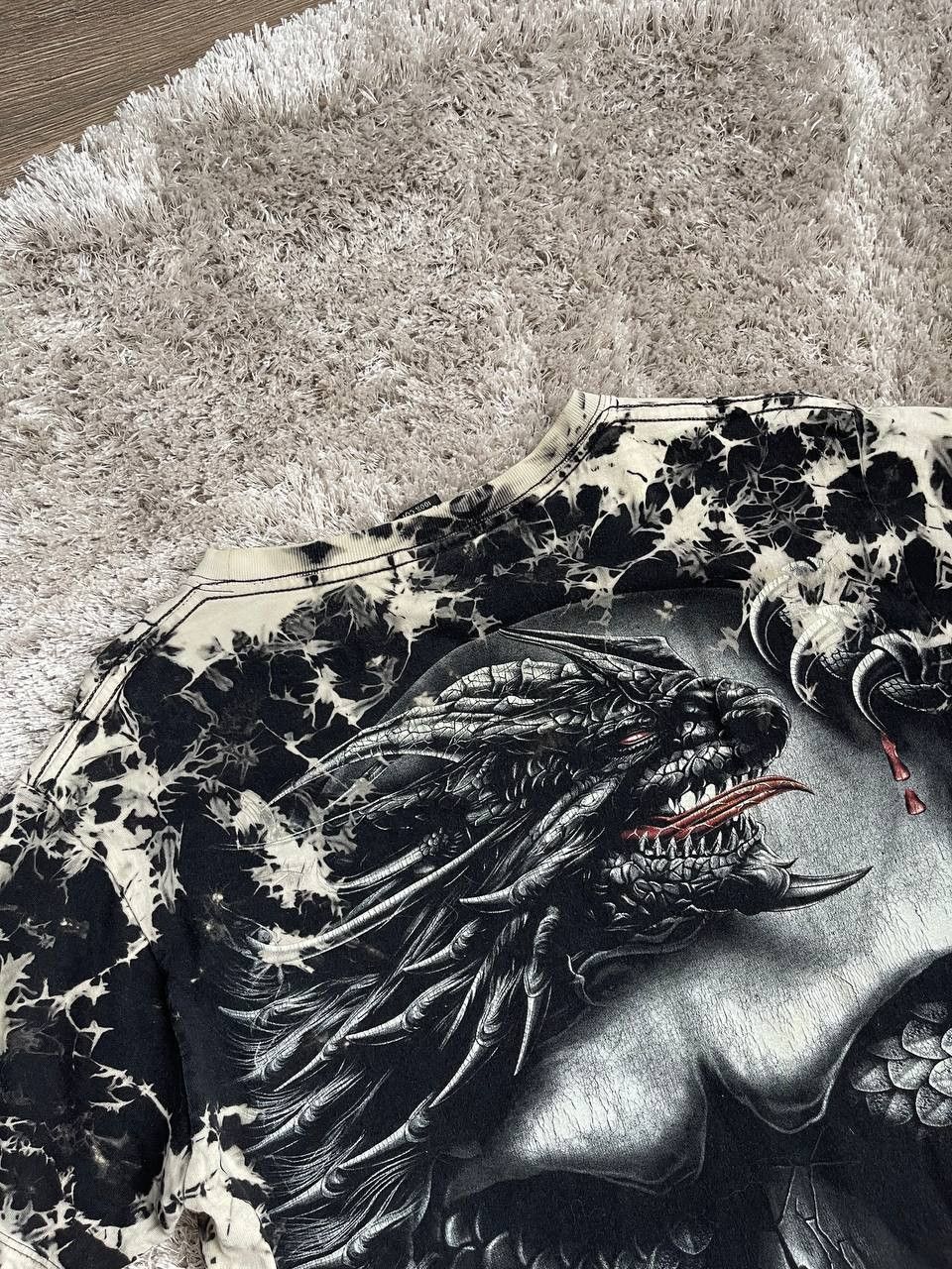 Vintage Vintage Full Print Dragon Tee willd overprint Size US M / EU 48-50 / 2 - 9 Thumbnail