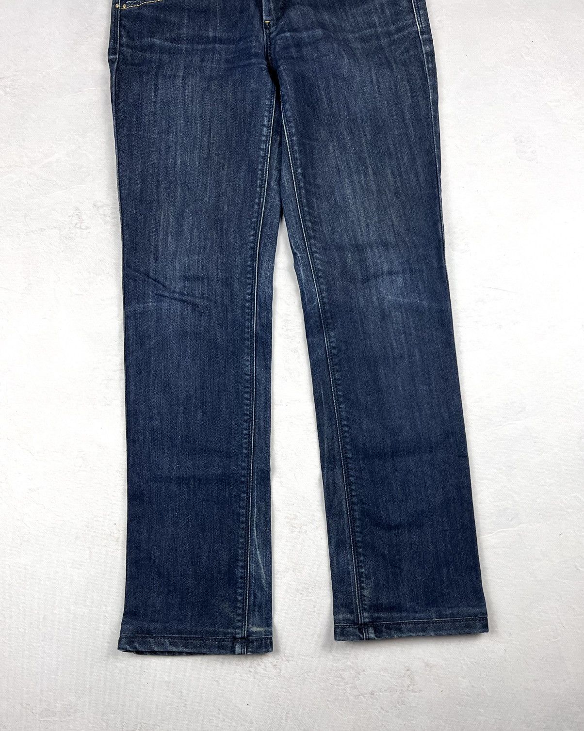Japanese Brand × Roberto Cavalli × Vintage Avant Garde Classic Roberto Cavalli Denim Y2k Opium Retro Size 27" / US 4 / IT 40 - 5 Thumbnail