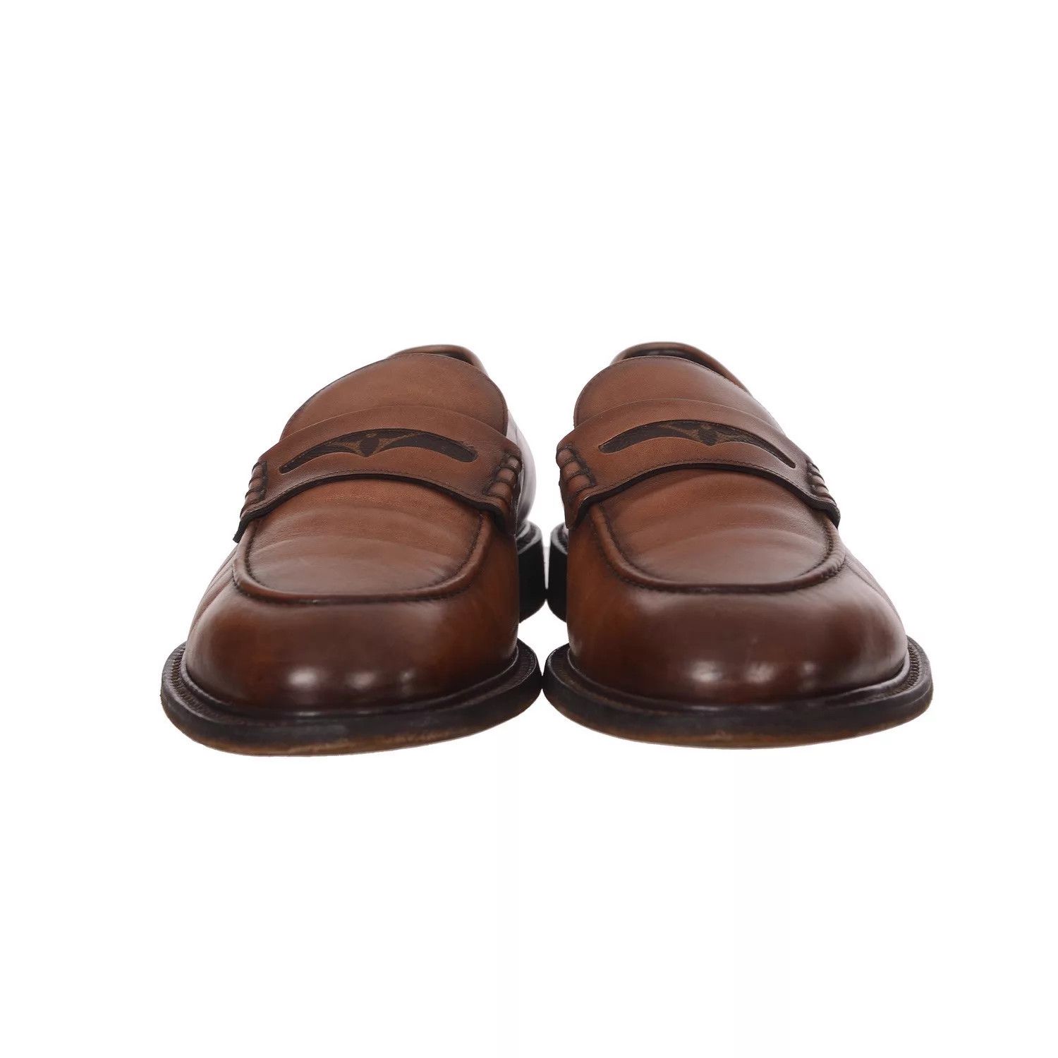 Louis Vuitton LV Authentic Men's Leather Dress Shoes Size 42 Size US 9 / EU 42 - 5 Thumbnail