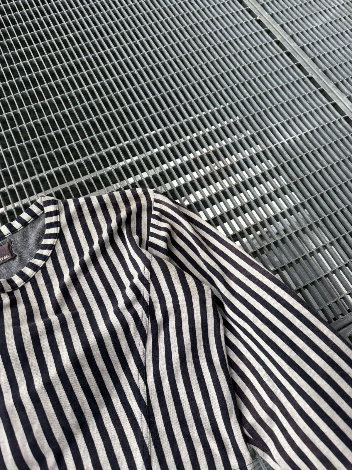 Tricot Comme des Garcons Rare Archive Vintage Comme Des Garsons Trikot Stripe Top Size M / US 6-8 / IT 42-44 - 5 Thumbnail