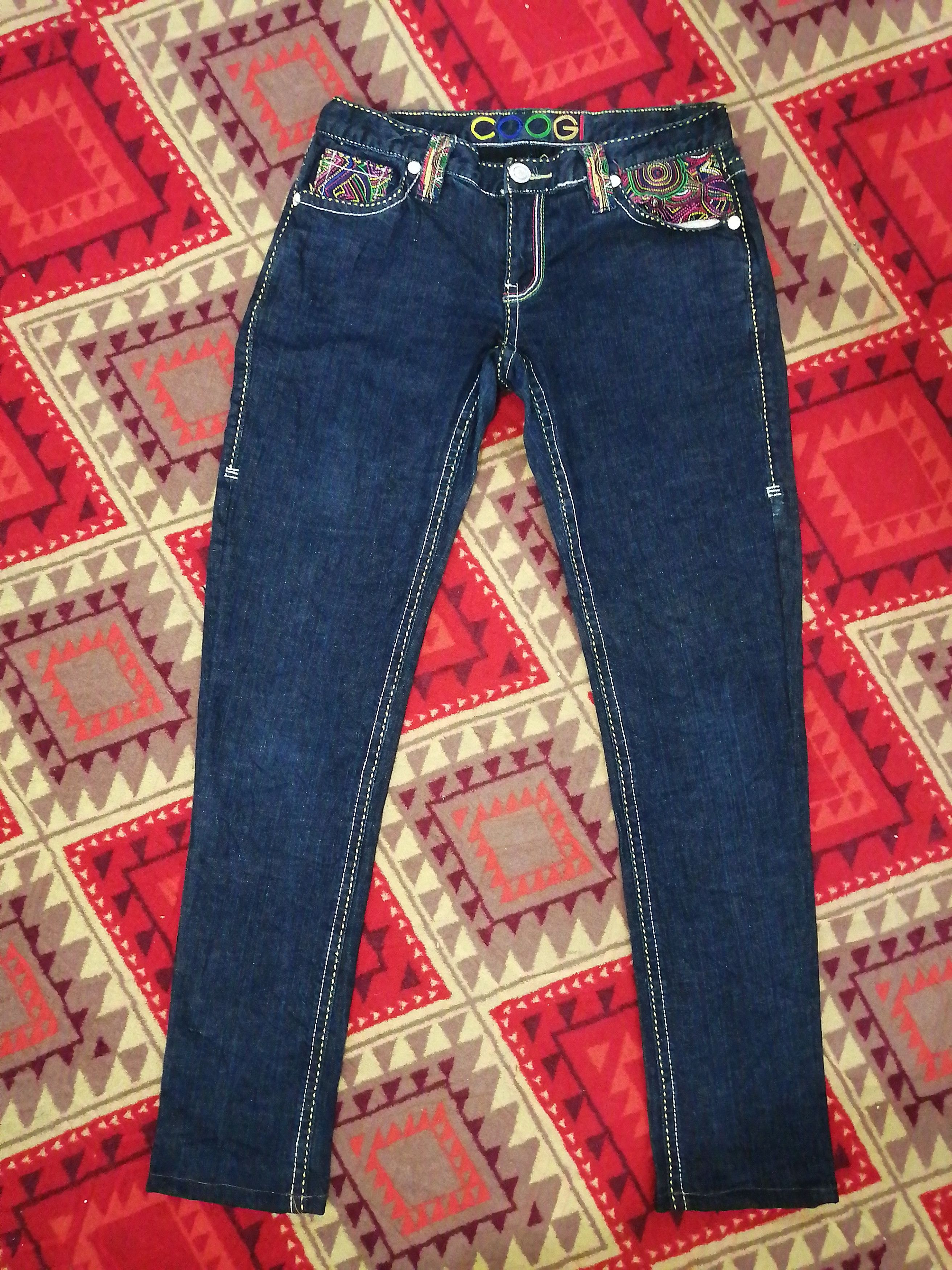Coogi Coogi embroidered colourful jeans Size US 30 / EU 46 - 20 Thumbnail