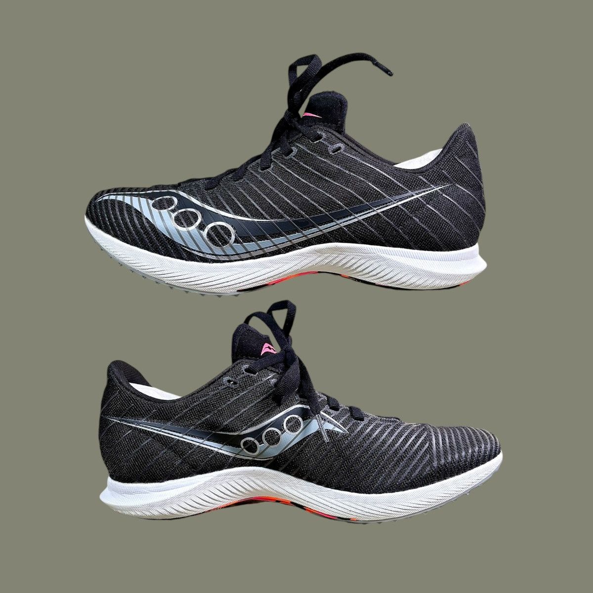 Saucony Saucony Velocity MP Black Pink Women’s Racing Shoes Sz 8.5 Size US 8.5 / IT 38.5 - 9 Thumbnail