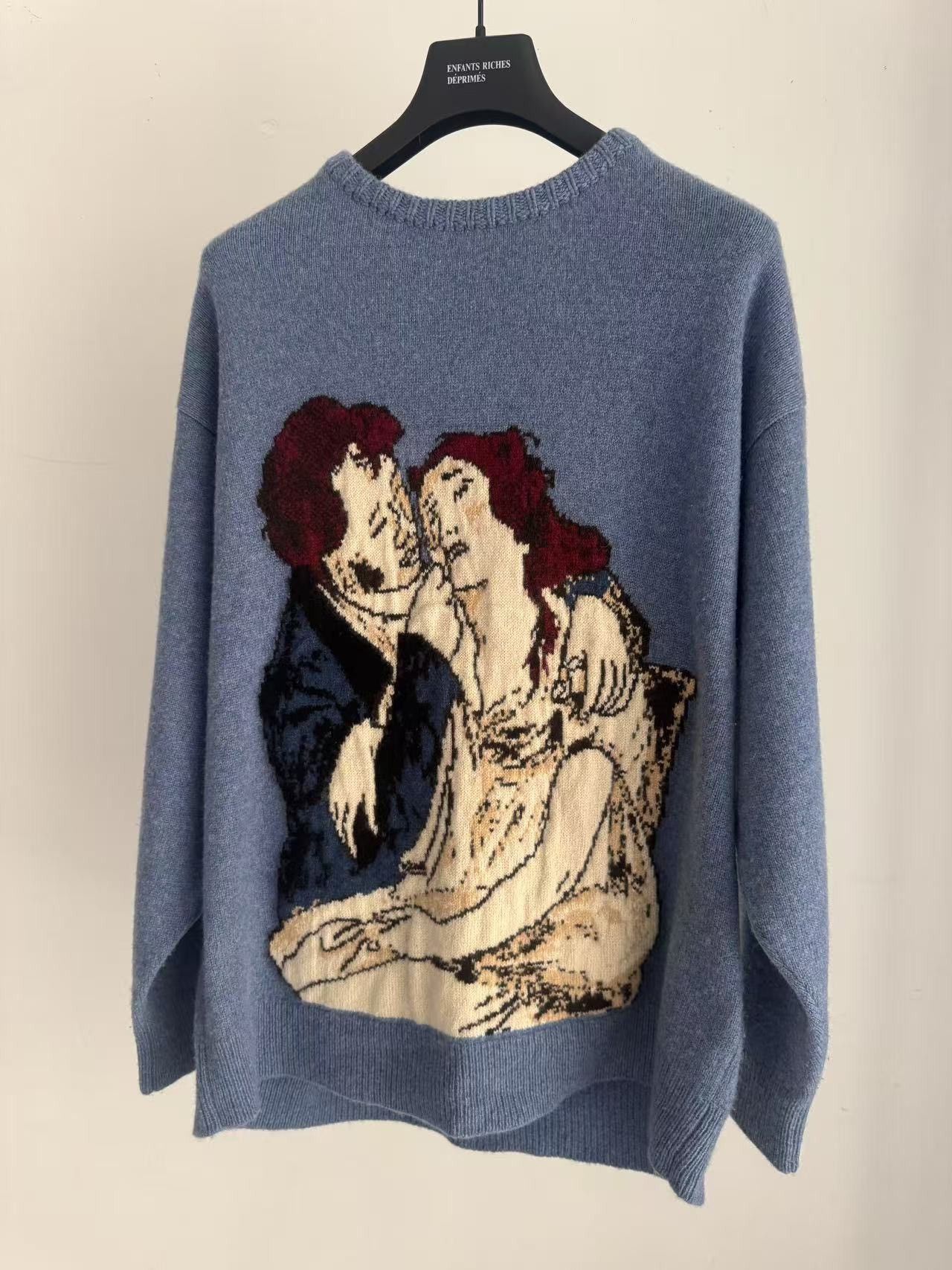 Enfants Riches Deprimes Enfants Riches Deprimes Loro Piana Couple Knit Sz.L Size US L / EU 52-54 / 3 - 1 Thumbnail