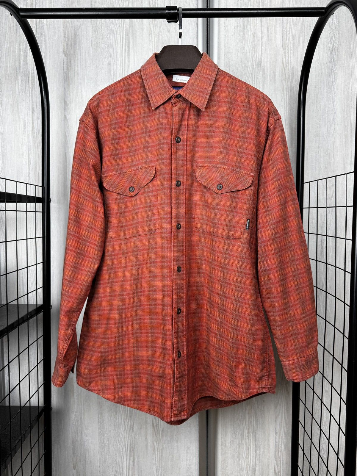 Patagonia Patagonia vintage red checkered flannel long sleeve shirt Size US M / EU 48-50 / 2 - 1 Thumbnail