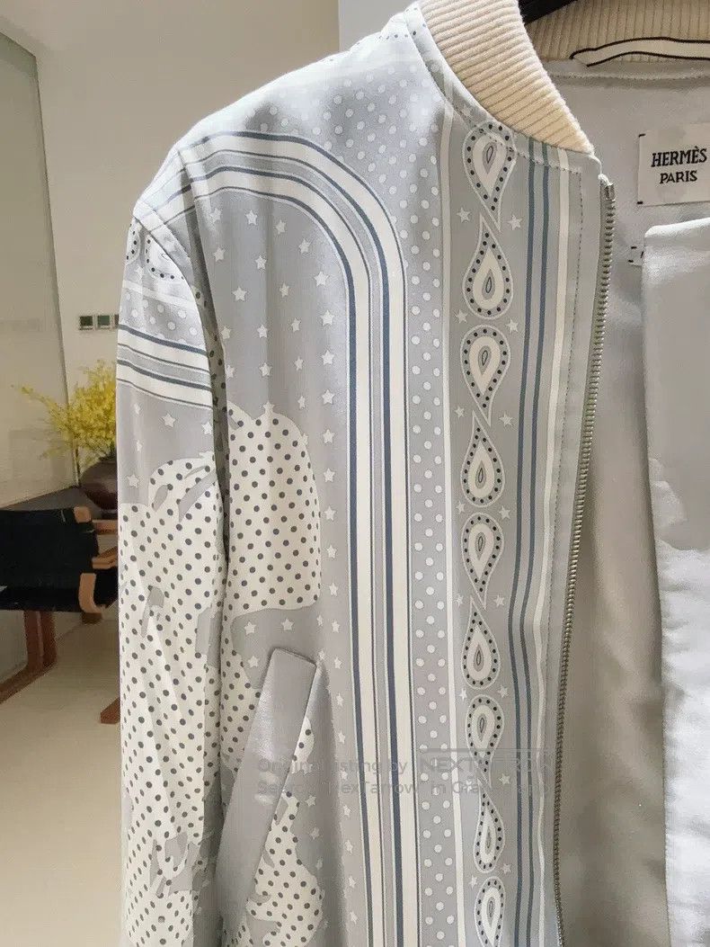 Hermes Hermes Silk Jacket Size XS / US 0-2 / IT 36-38 - 9 Thumbnail