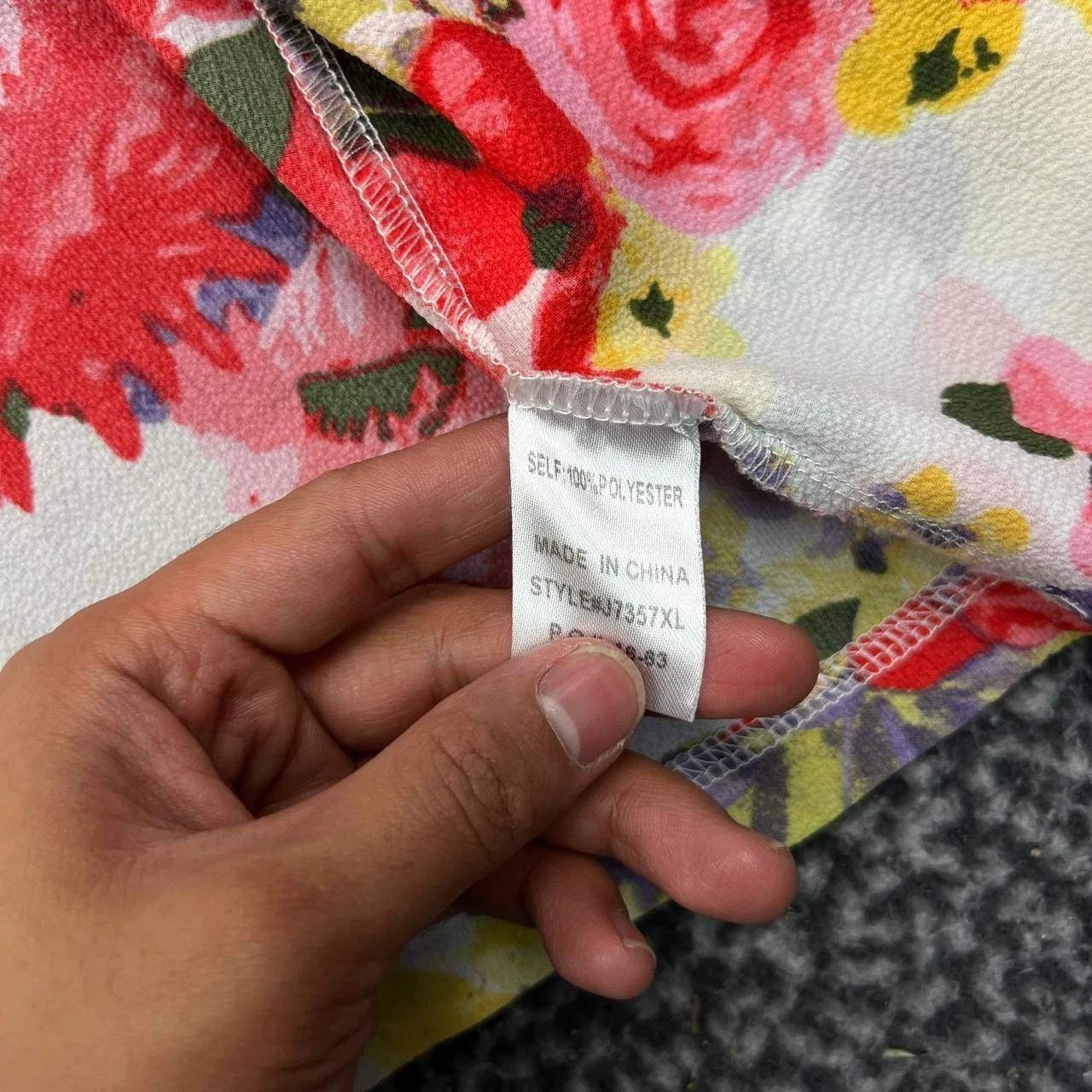 Other Michel Blazer Jacket Women Medium Floral Long Sleeve M Size M / US 6-8 / IT 42-44 - 4 Thumbnail