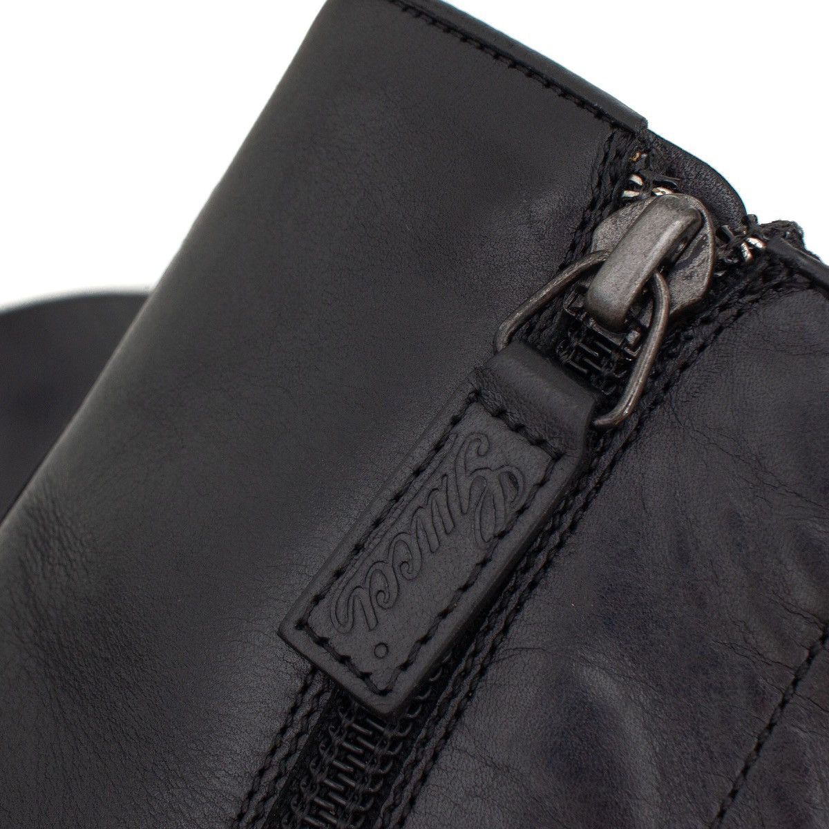 Gucci × Tom Ford × Vintage GUCCI Tom Ford Era Men's Leather Side-zip Combat Boot Black Size US 10.5 / EU 43-44 - 12 Thumbnail