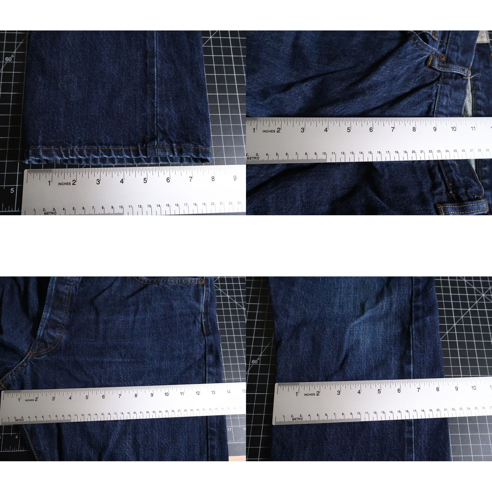 Polo Ralph Lauren Polo Ralph Lauren Jeans Slim Straight 38 x 34 Blue Denim Cotton 5-Pocket Men Regular Vintage: No Size US M / EU 48-50 / 2 - 8 Thumbnail