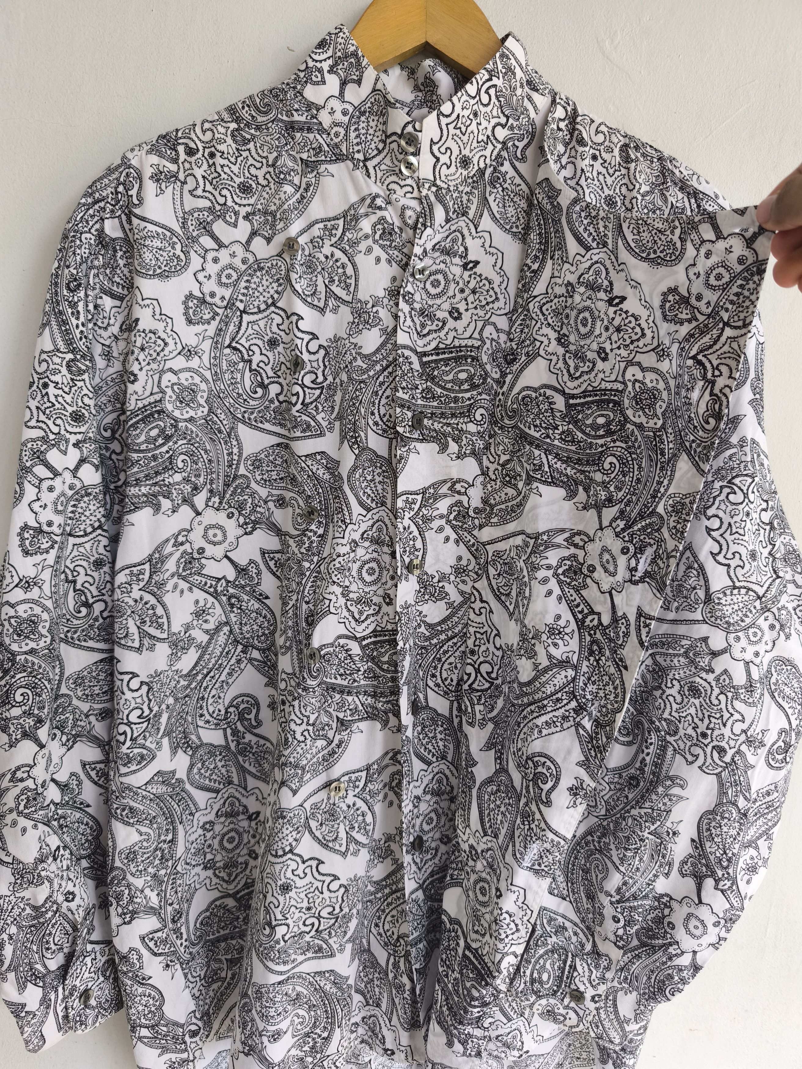 Comme des Garcons 90s Comme des Garcons Homme Paisley Size US XL / EU 56 / 4 - 6 Thumbnail