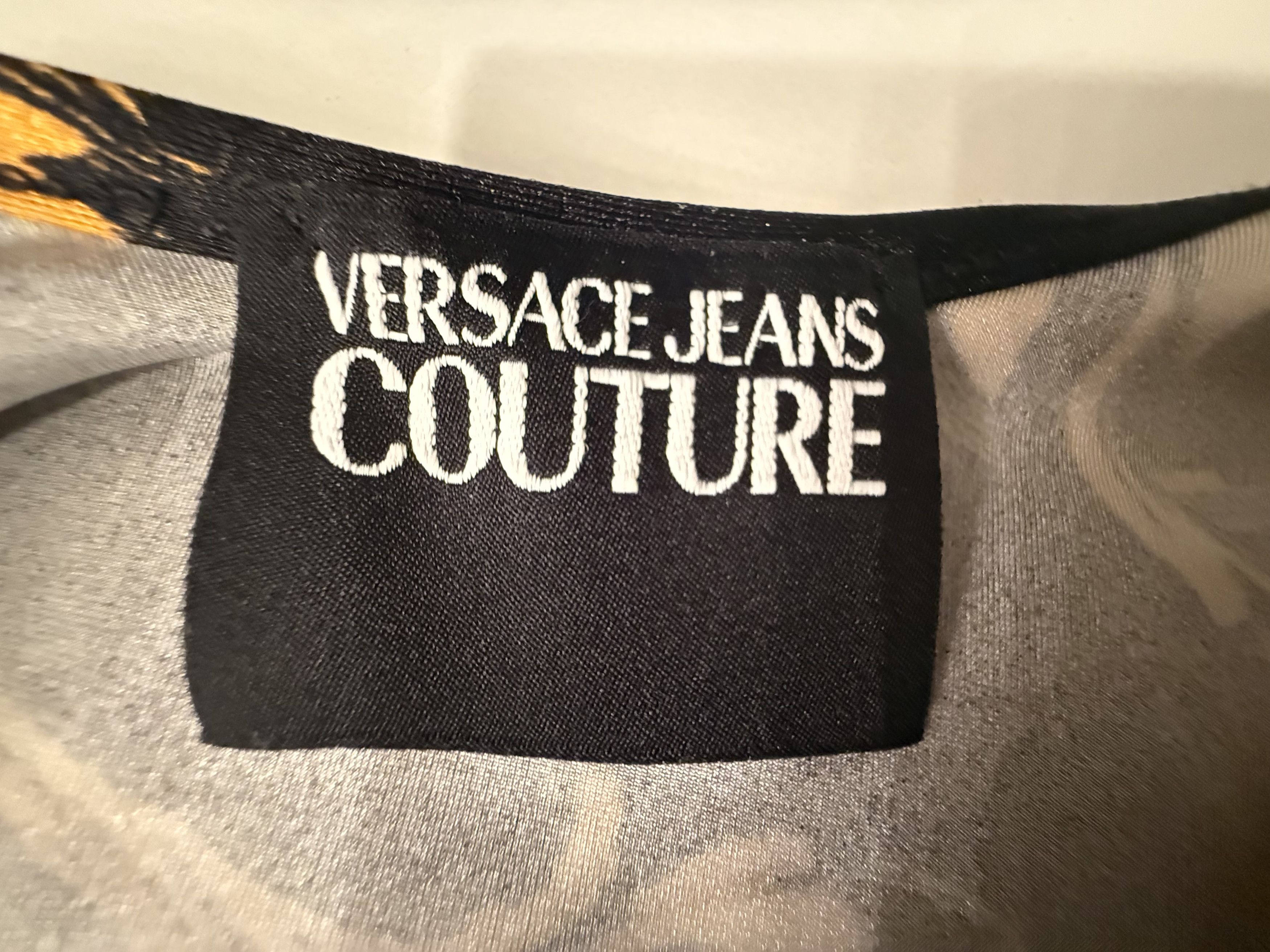 Versace Jeans Couture Versace Jeans Collection Baroque print Bodysuit Size M / US 6-8 / IT 42-44 - 4 Thumbnail