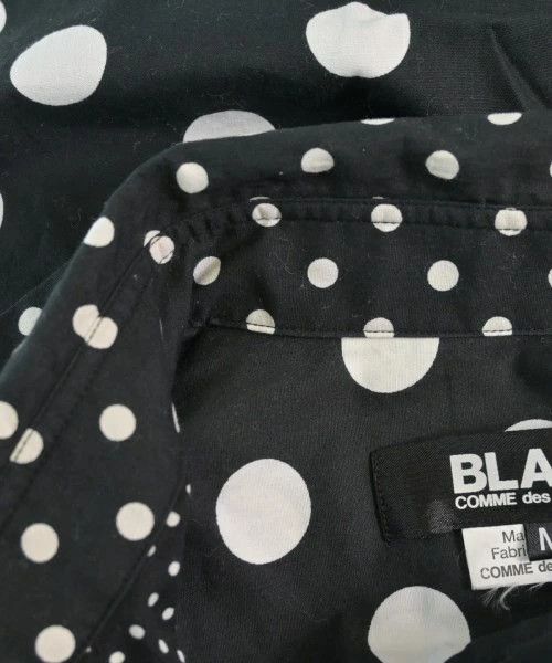 Comme des Garcons Black Shirt Casual Overall Pattern Size US M / EU 48-50 / 2 - 6 Thumbnail