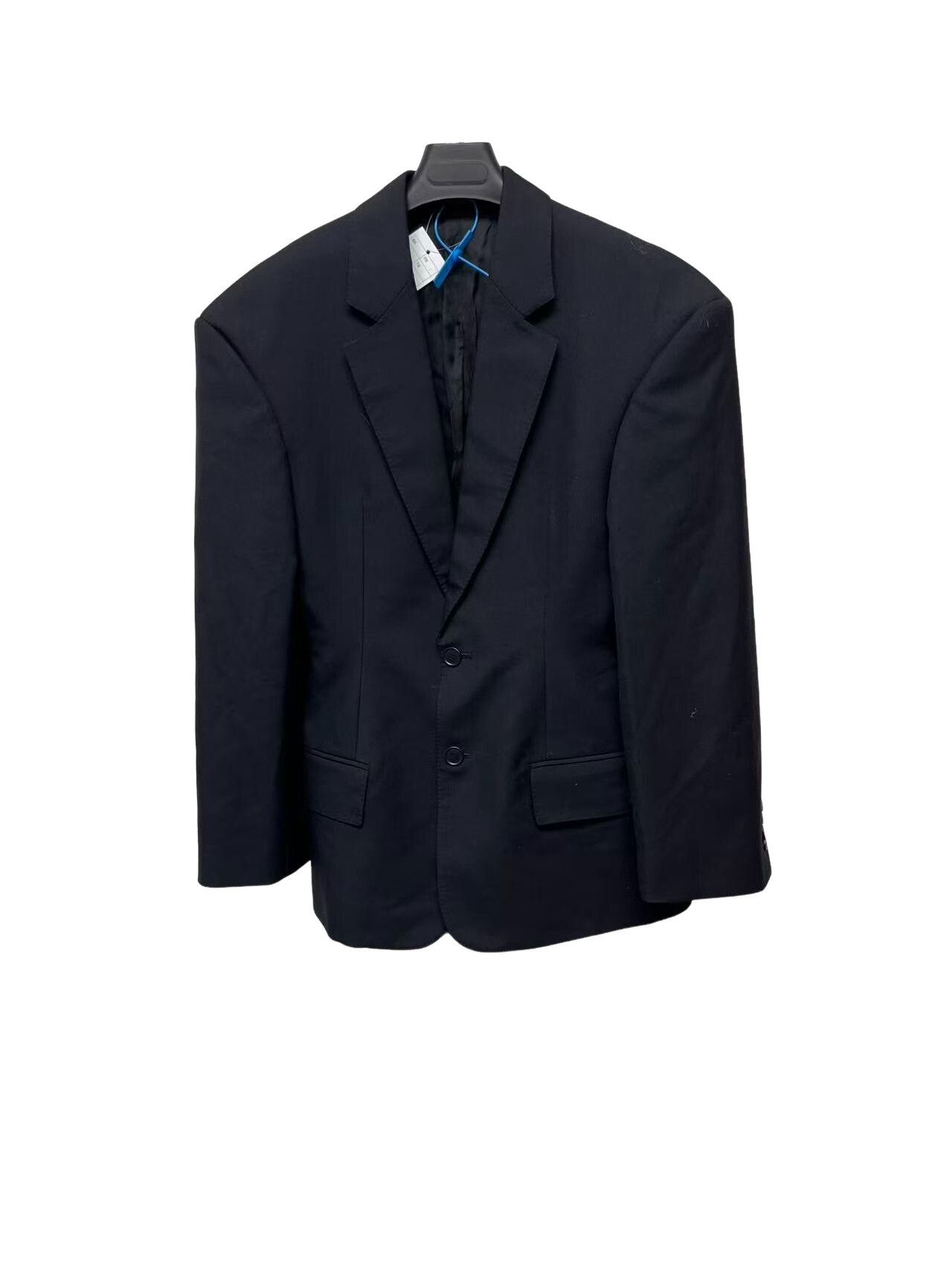 Balenciaga Balenciaga Garde-Robe Single-Breasted Blazer Size 1 Size XS / US 0-2 / IT 36-38 - 1 Thumbnail