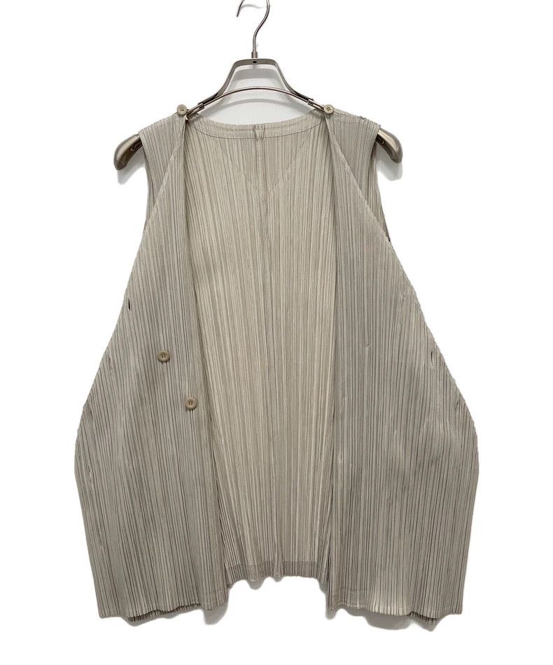 Issey Miyake Issey Miyake size:4 Grey pleated and deformed vest Size S / US 4 / IT 40 - 7 Thumbnail