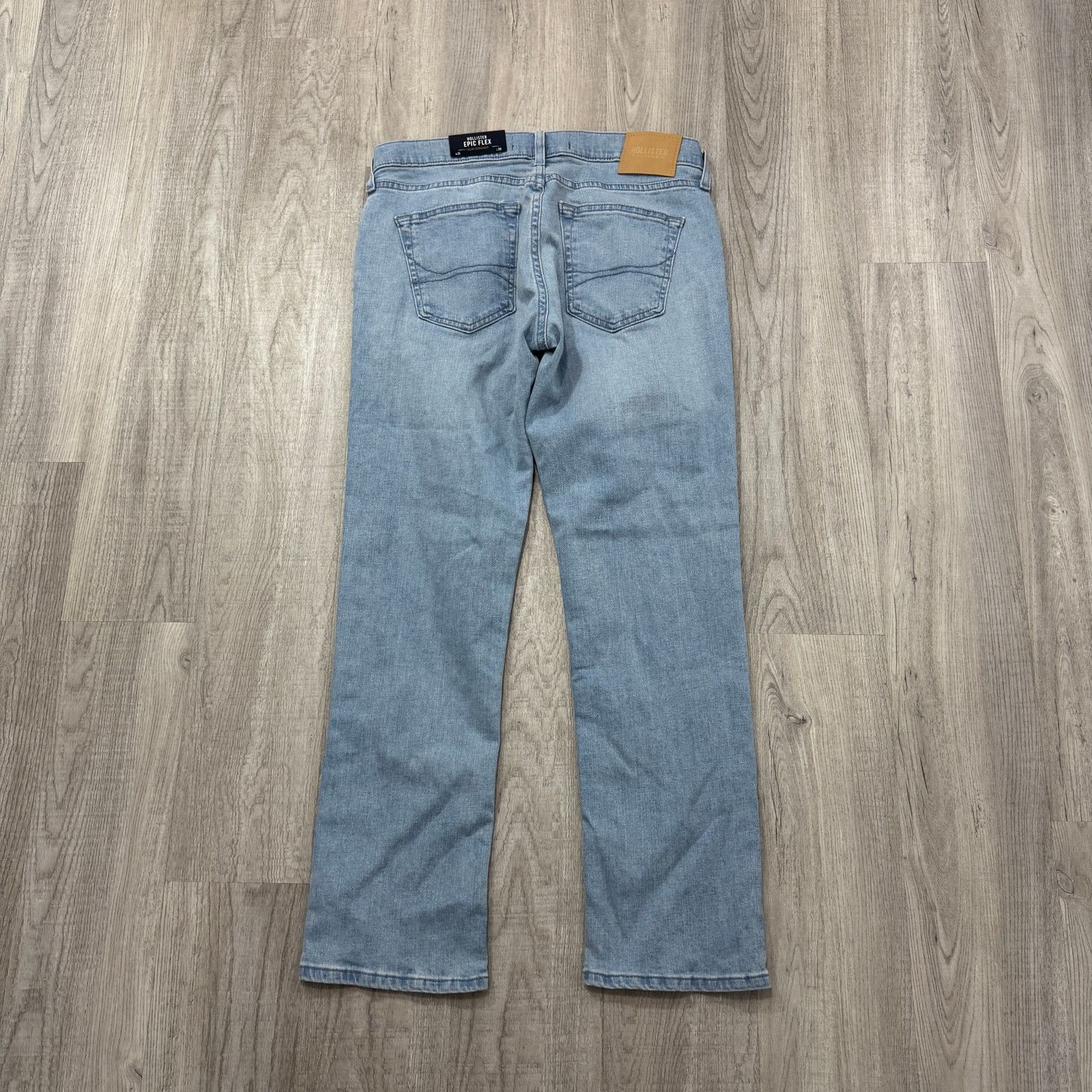 Hollister NEW Hollister Epic Flex Slim Straight Jeans Men's 31 x 30 Size US 31 - 6 Thumbnail