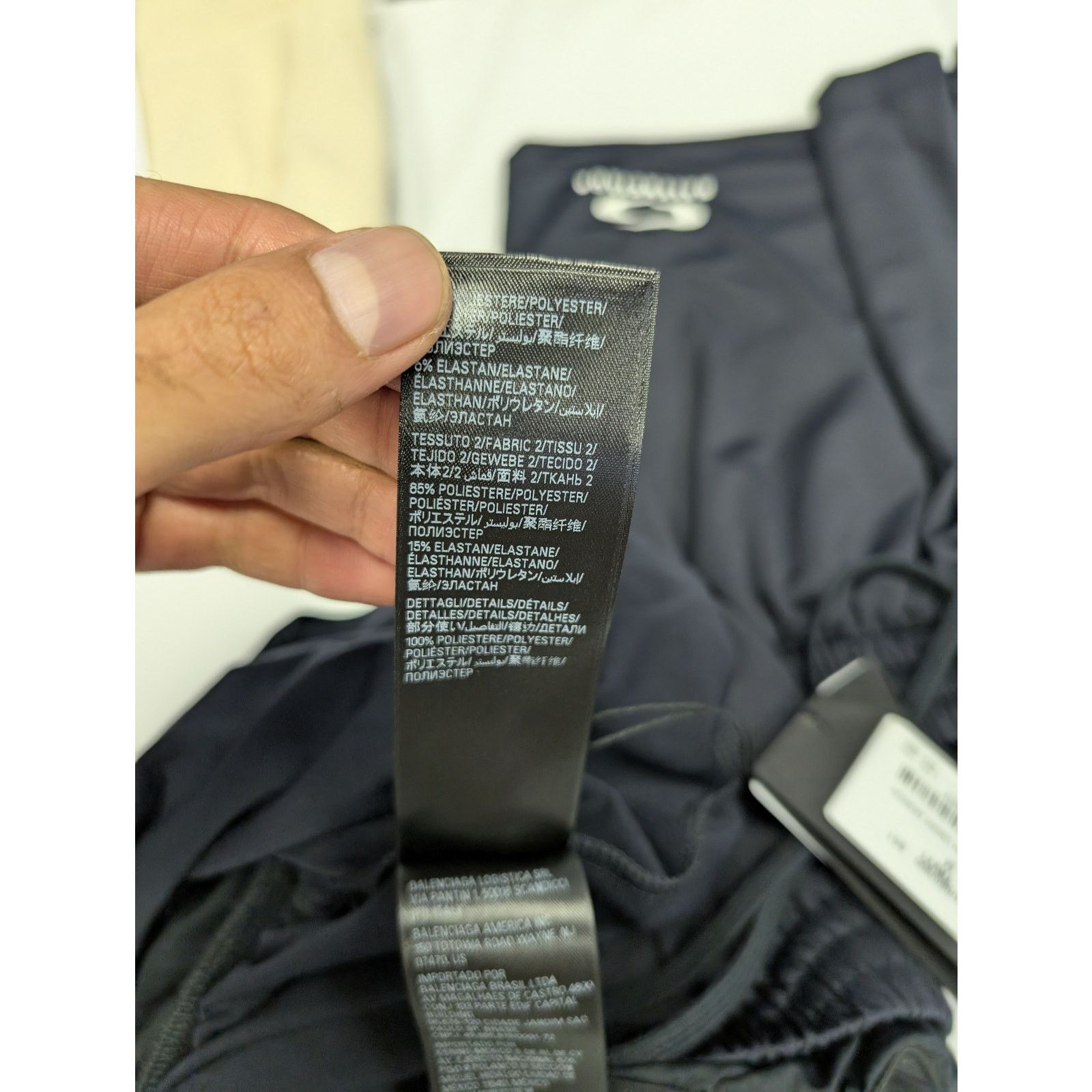 Balenciaga × Under Armour o1rshd1 Sporty Mesh Under Armour Shorts in Black Size US 32 / EU 48 - 19 Thumbnail