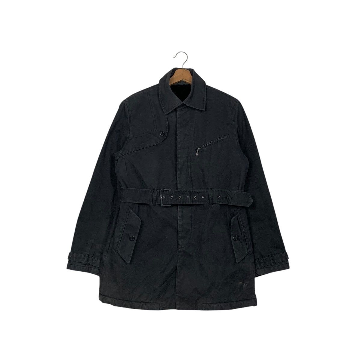 ABAHOUSE ABAHOUSE Sherpa Lined Belted Coat Jacket #2570-C116 Size US M / EU 48-50 / 2 - 1 Thumbnail