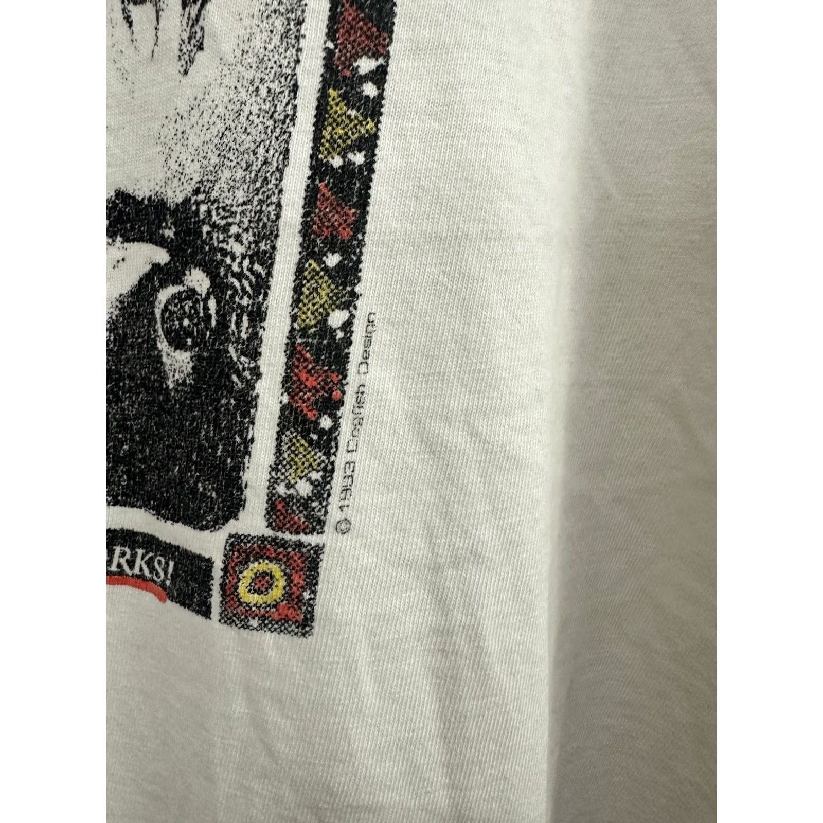Hanes VTG 90s Hanes T-Shirt White XL Short Sleeve Mens Drug Alcohol Recovery CSAP Drug Addiction sobriety NA NA Alcohol Anonymous Narcotics Anonymous We Size US L / EU 52-54 / 3 - 5 Thumbnail