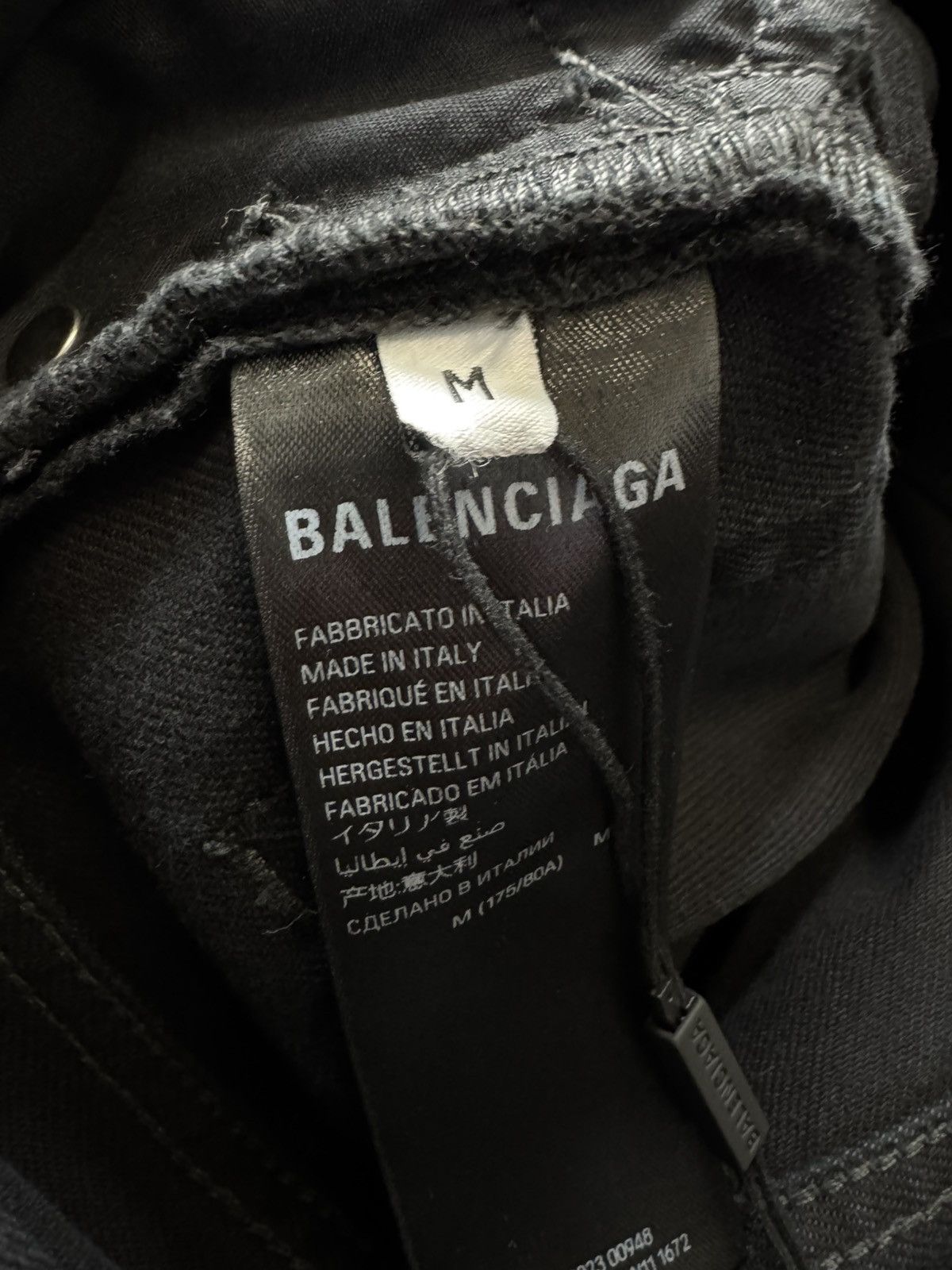 Balenciaga Balenciaga Double Pants baggy Jeans Size US 34 / EU 50 - 9 Thumbnail