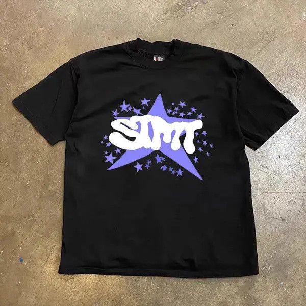 Japanese Brand Horiko x Hori Black Loose Printed Short Sleeve T-Shirt Size US L / EU 52-54 / 3 - 5 Thumbnail
