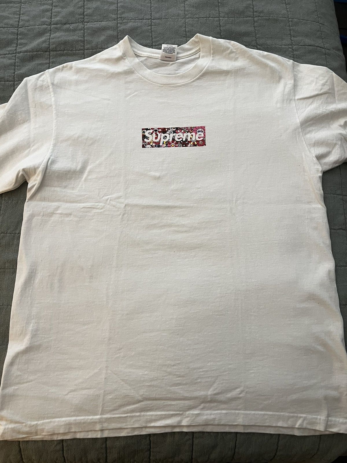 Supreme Takashi Murakami Box Logo Tee | Grailed