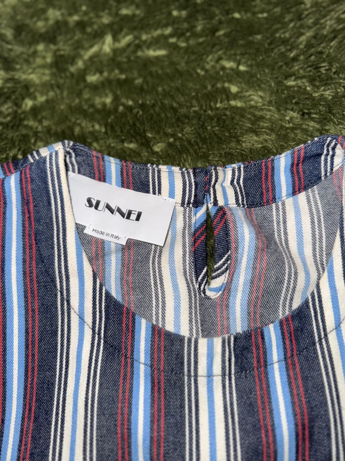 Sunnei [M] SUNNEI Striped Sleeveless Top Made in Italy Size US M / EU 48-50 / 2 - 3 Thumbnail