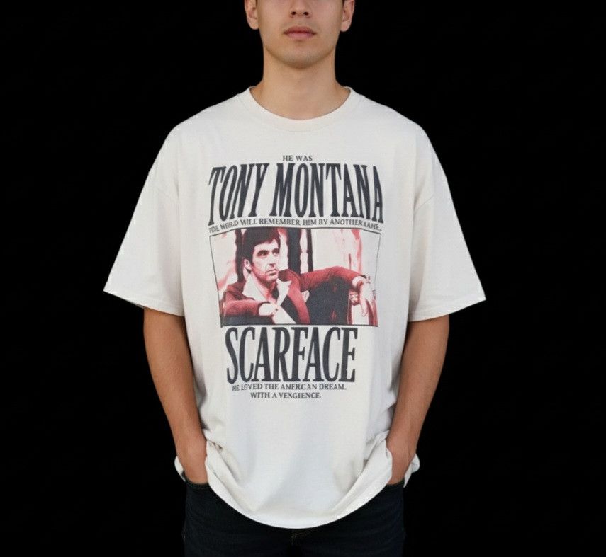 Other SCARFACE FULL PRINT OVERSIZED 4XL Size US XXL / EU 58 / 5 - 1 Thumbnail