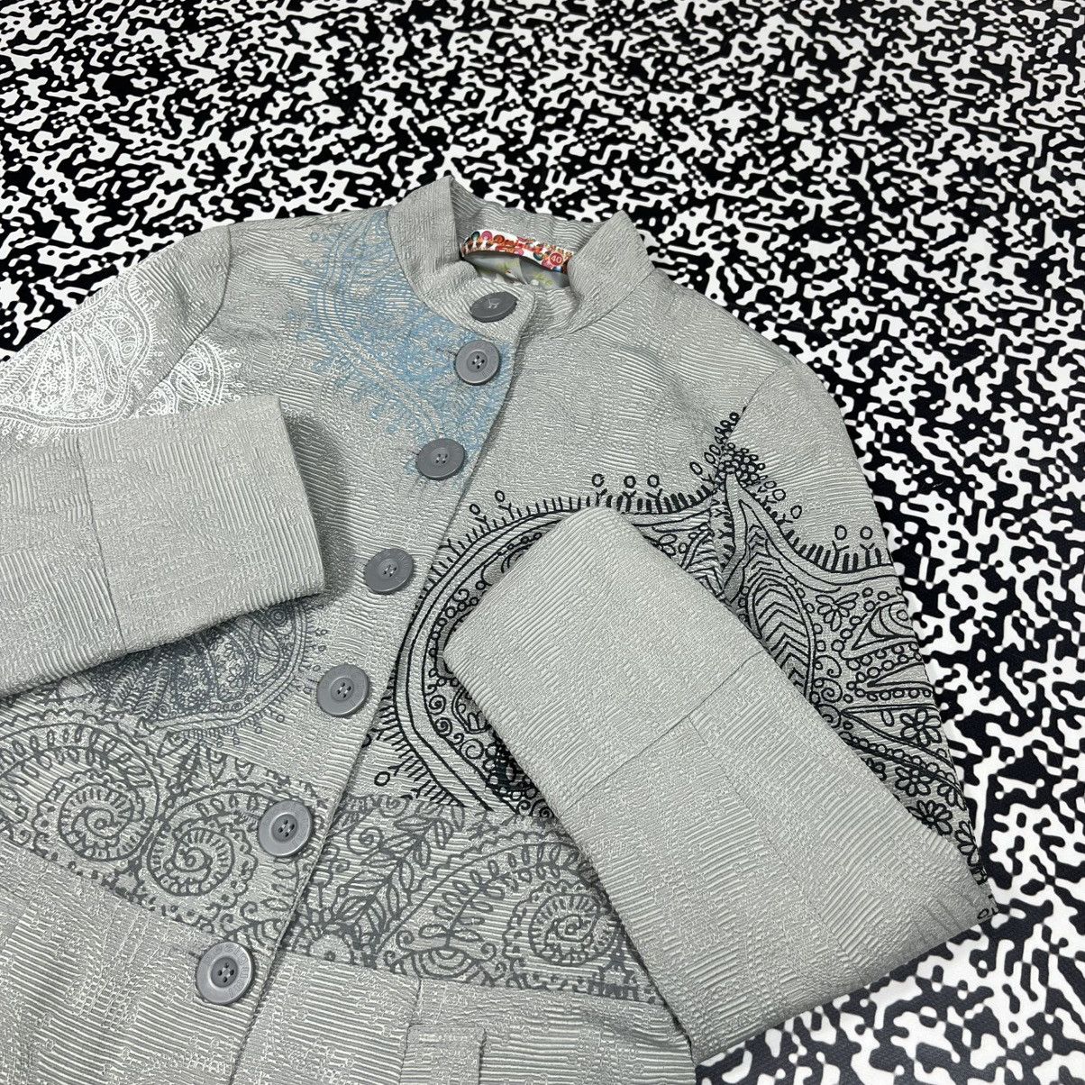 Desigual Vintage Y2K Desigual Boho Retro Japanese Style Coat Jacket Size M / US 6-8 / IT 42-44 - 13 Thumbnail