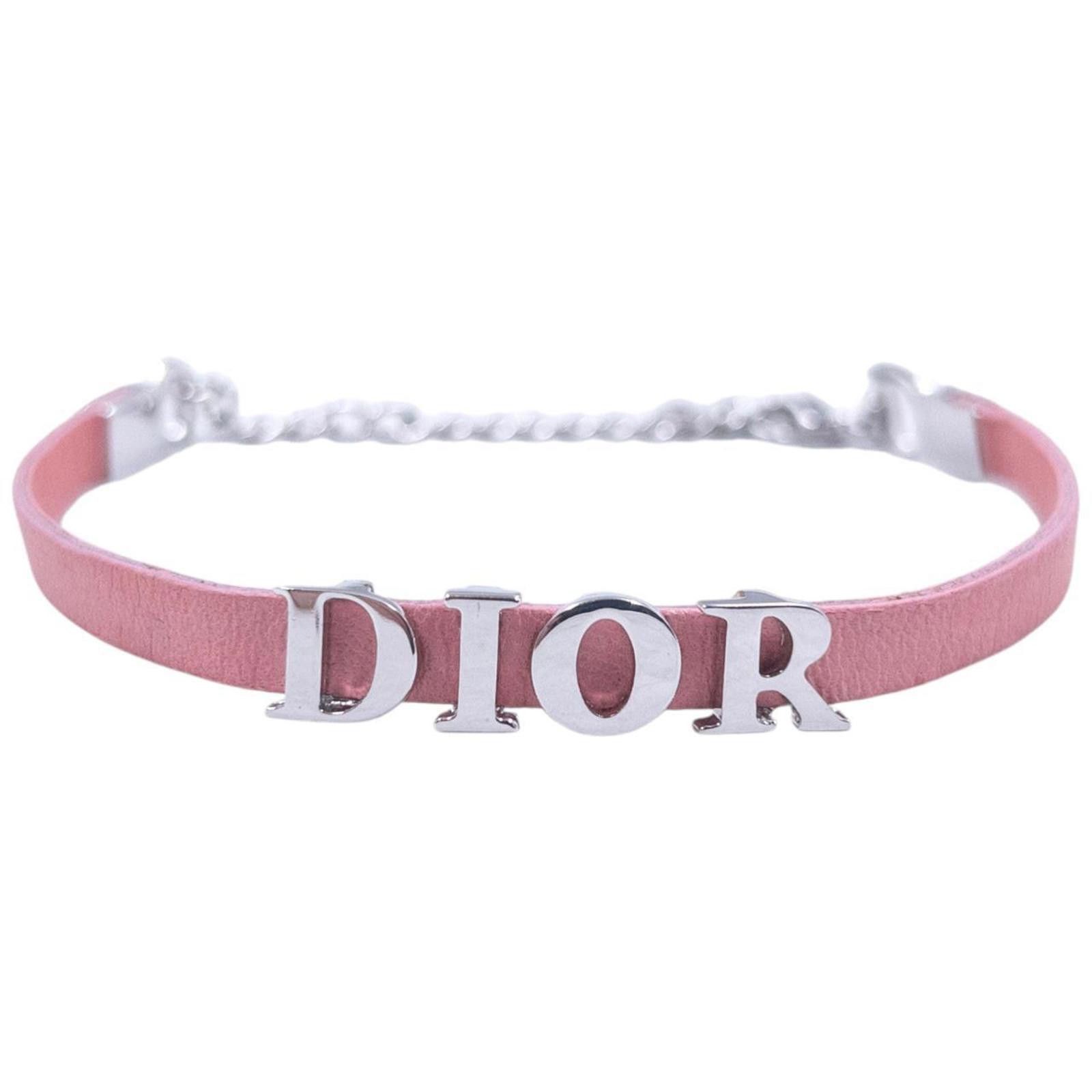 Dior Vintage Dior Leather Bracelet Size ONE SIZE - 5 Thumbnail