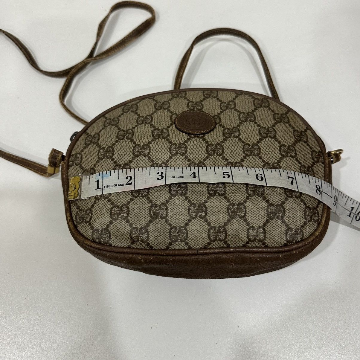 Gucci ‼️YES‼️ VINTAGE GUCCI GG SMALL SHOULDER BAG Size ONE SIZE - 8 Thumbnail