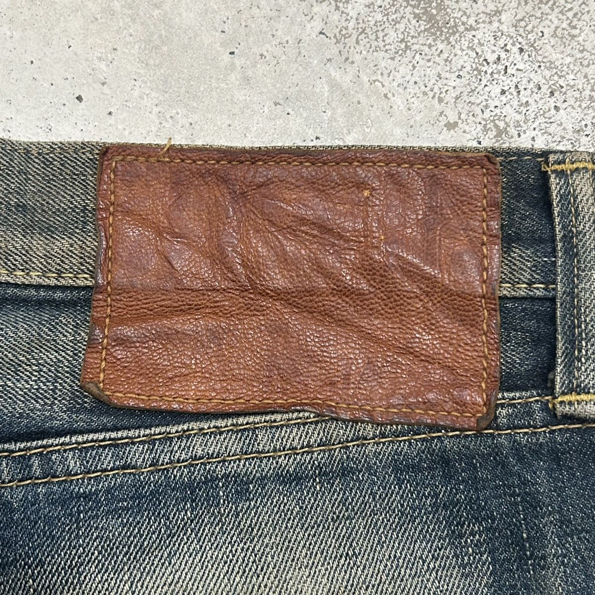 Edwin Vintage Edwin Selvedge Mud Washed Clawn Marks Size US 33 - 14 Thumbnail