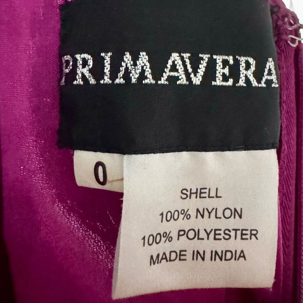 Other Primavera Couture Magenta Sequin Gown Size XS / US 0-2 / IT 36-38 - 5 Thumbnail