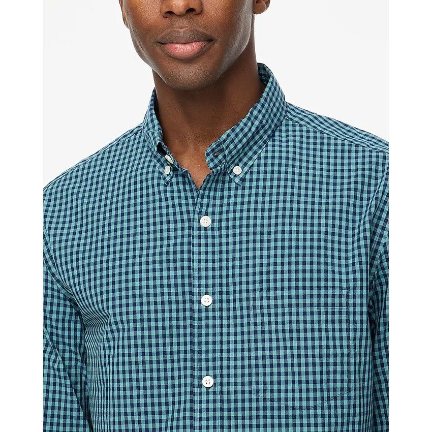 J.Crew J. Crew Classic Flex Casual Shirt in Navy Medium New Mens Bu Size US M / EU 48-50 / 2 - 3 Thumbnail