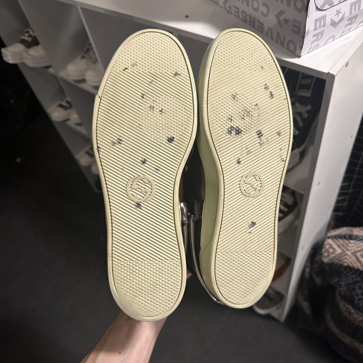 Gucci 90s VINTAGE HIGH-TOP SNEAKERS Size US 10 / EU 43 - 5 Thumbnail