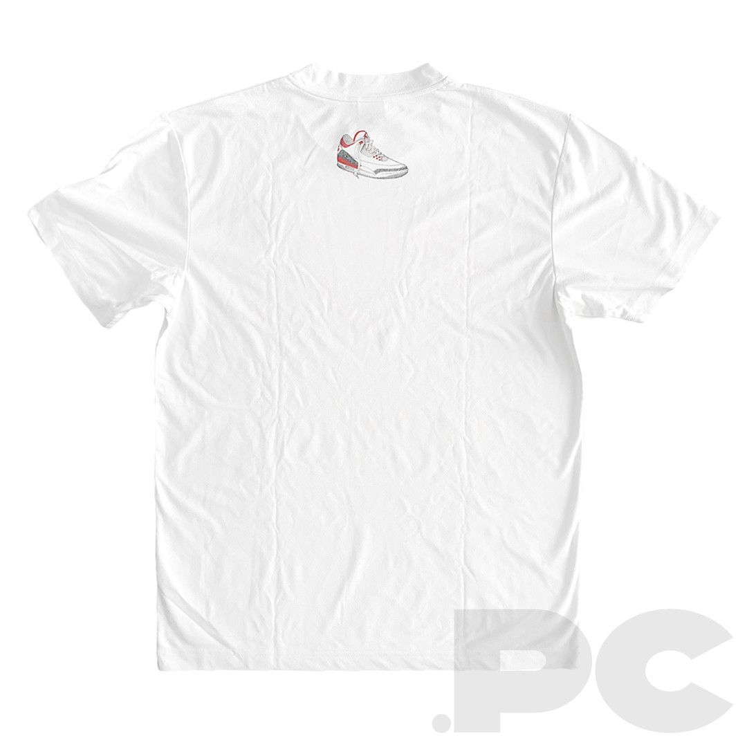 Nike NIKE AIR JORDAN 3 FIRE RED TINKER HATFIELD "BLUEPRINT" TEE Size US L / EU 52-54 / 3 - 2 Thumbnail