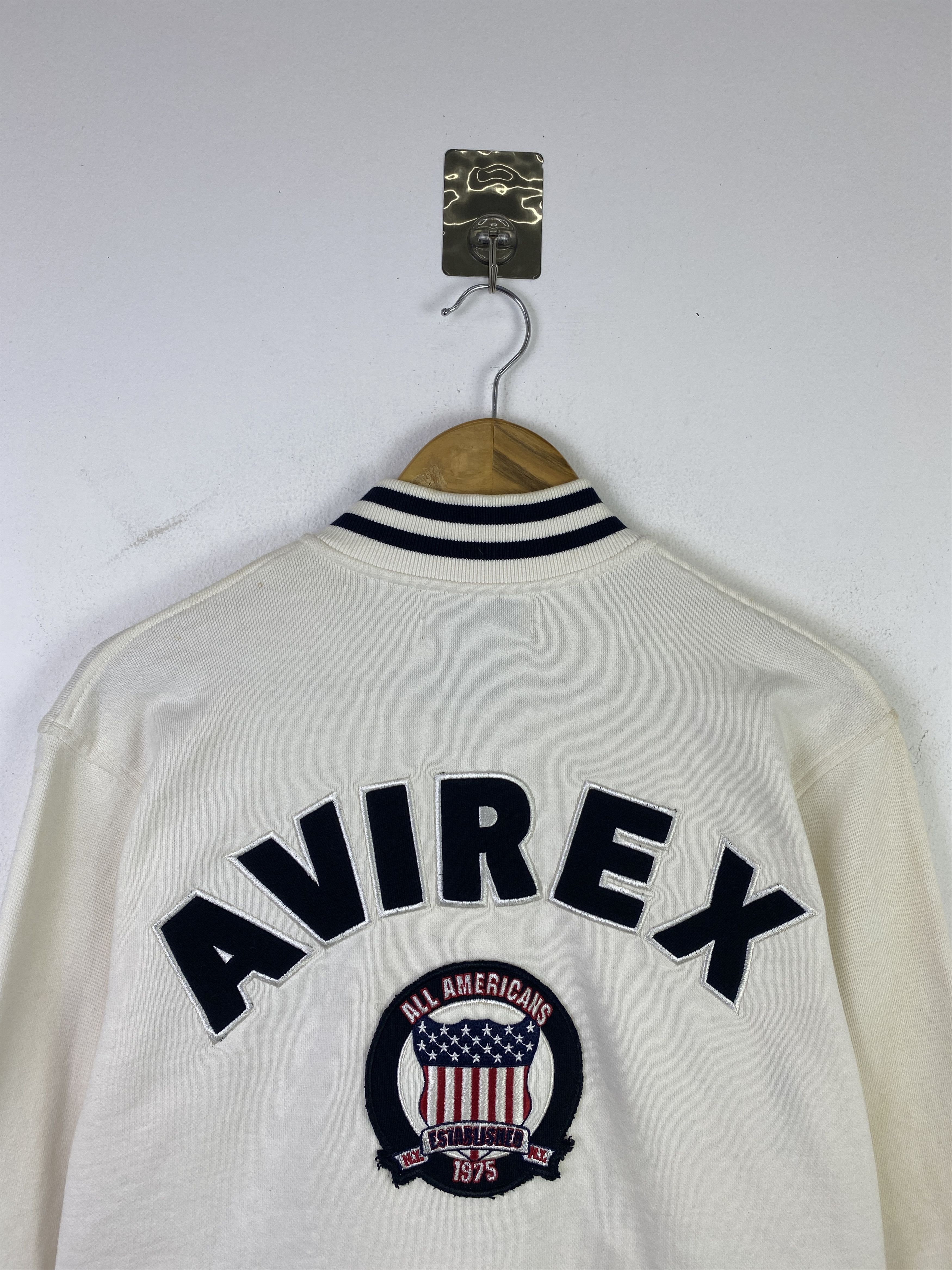 Avirex Vintage Avirex Embroidered Wording Button Up Jacket SH0391 Size US L / EU 52-54 / 3 - 2 Thumbnail