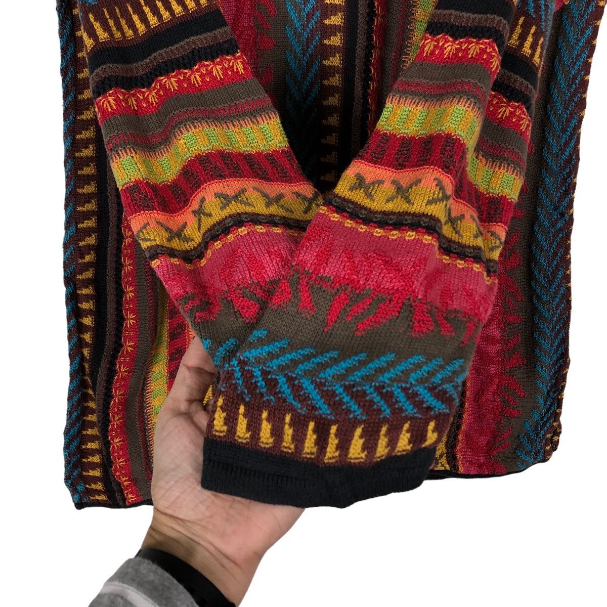 Japanese Brand 🔥90’s Vintage Knit Sweater Inspire Coogi Design Size US M / EU 48-50 / 2 - 9 Thumbnail