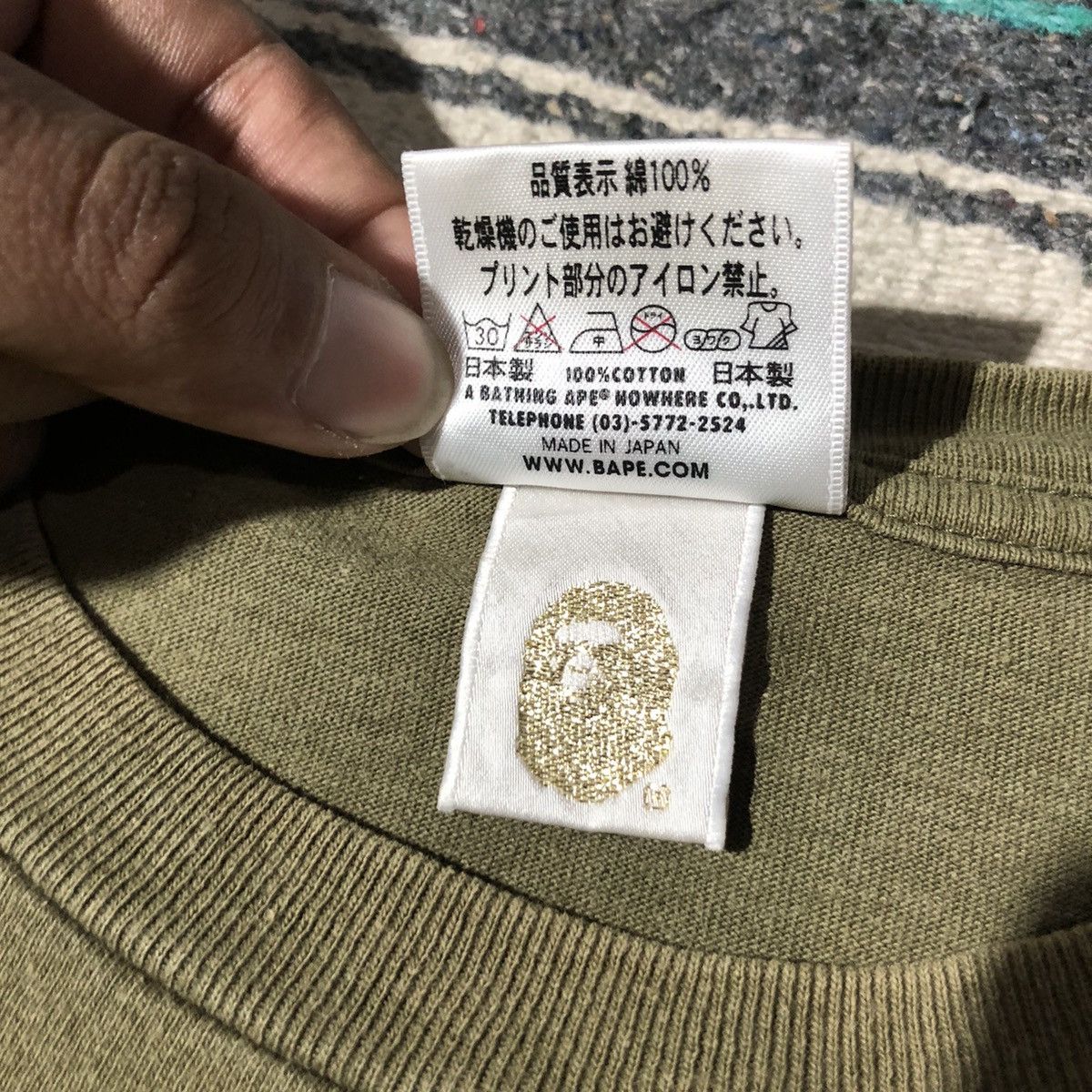 Bape Bape Tshirt Size US M / EU 48-50 / 2 - 3 Thumbnail