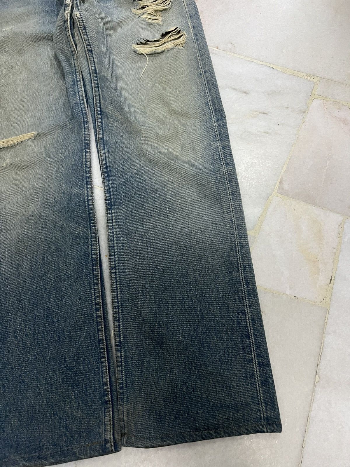 Levi's 💥90s Levis 501 kurt Corbain Mud Wash Distressed Jean Size US 29 - 5 Thumbnail