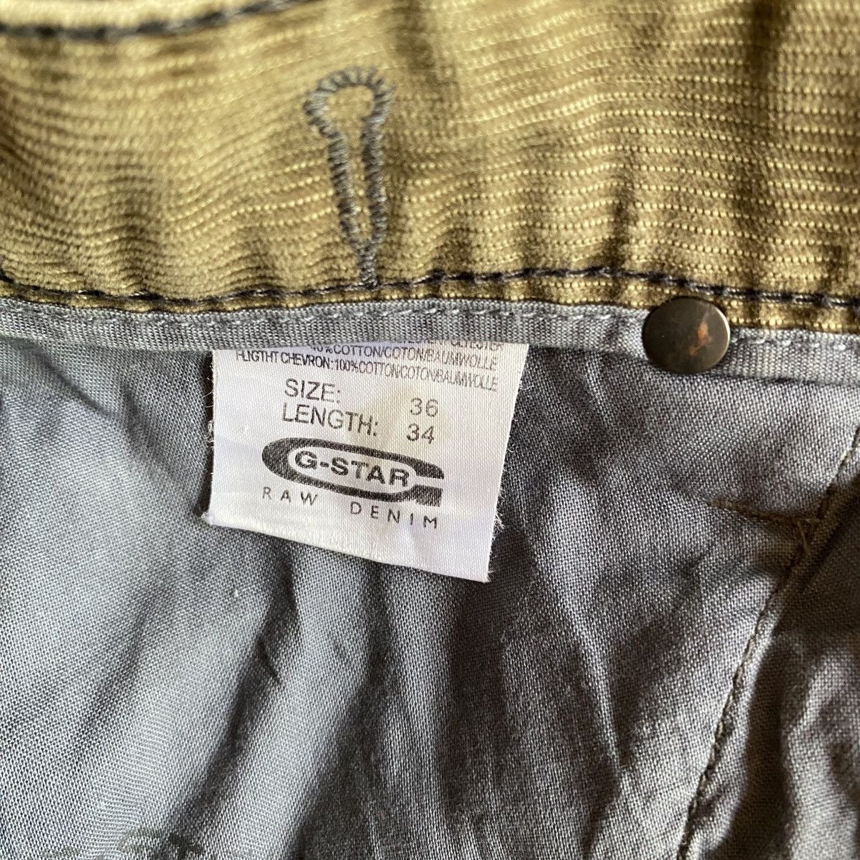 Designer G.star raw Vintage Utility Cargo Pants – Faded Olive Size US 38 / EU 54 - 4 Thumbnail