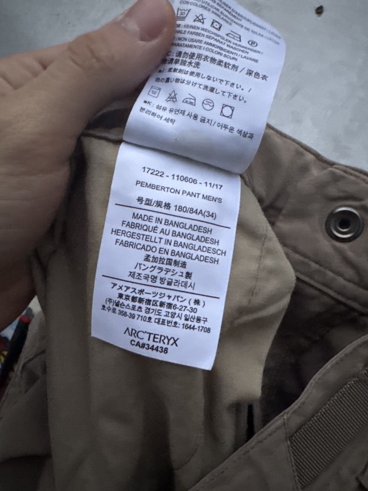 Arc'teryx Arc’teryx Pants Arc Small Logo Size US 34 / EU 50 - 6 Thumbnail