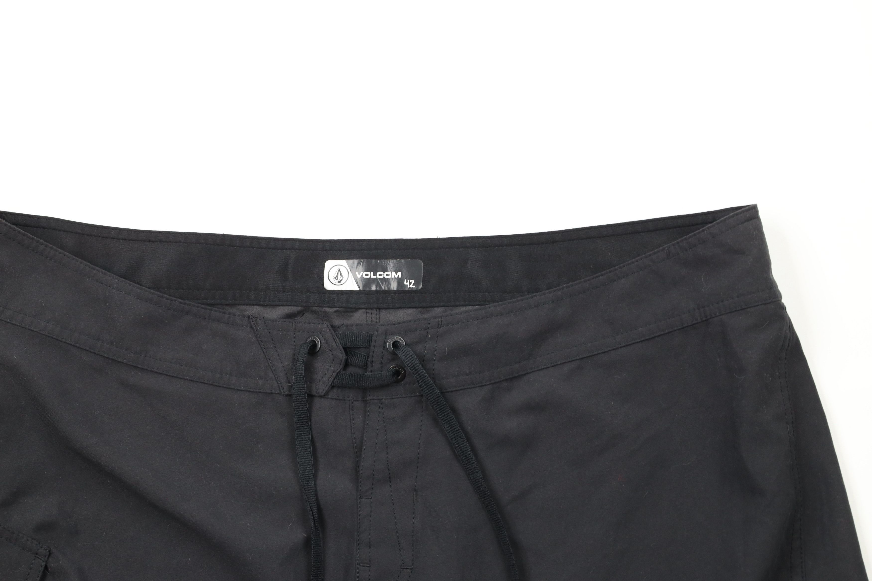 Vintage × Volcom Vintage Volcom Out Surfing Board Shorts Swim Trunks Black Size US 42 / EU 58 - 2 Thumbnail