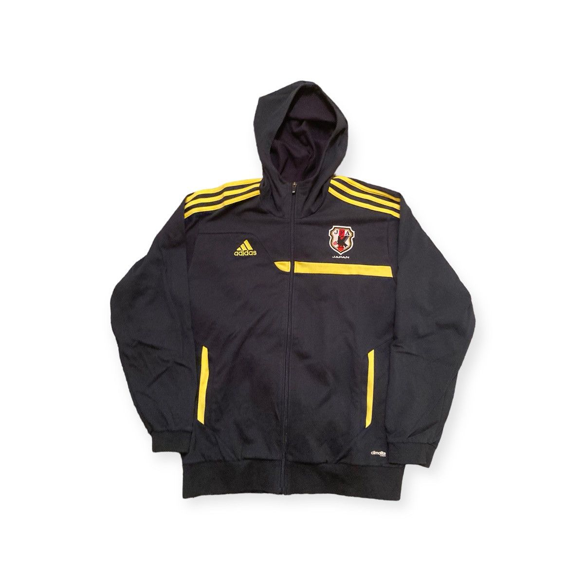 Adidas Super Rare Adidas Japan Football Soccer Tracksuit Size US M / EU 48-50 / 2 - 2 Thumbnail