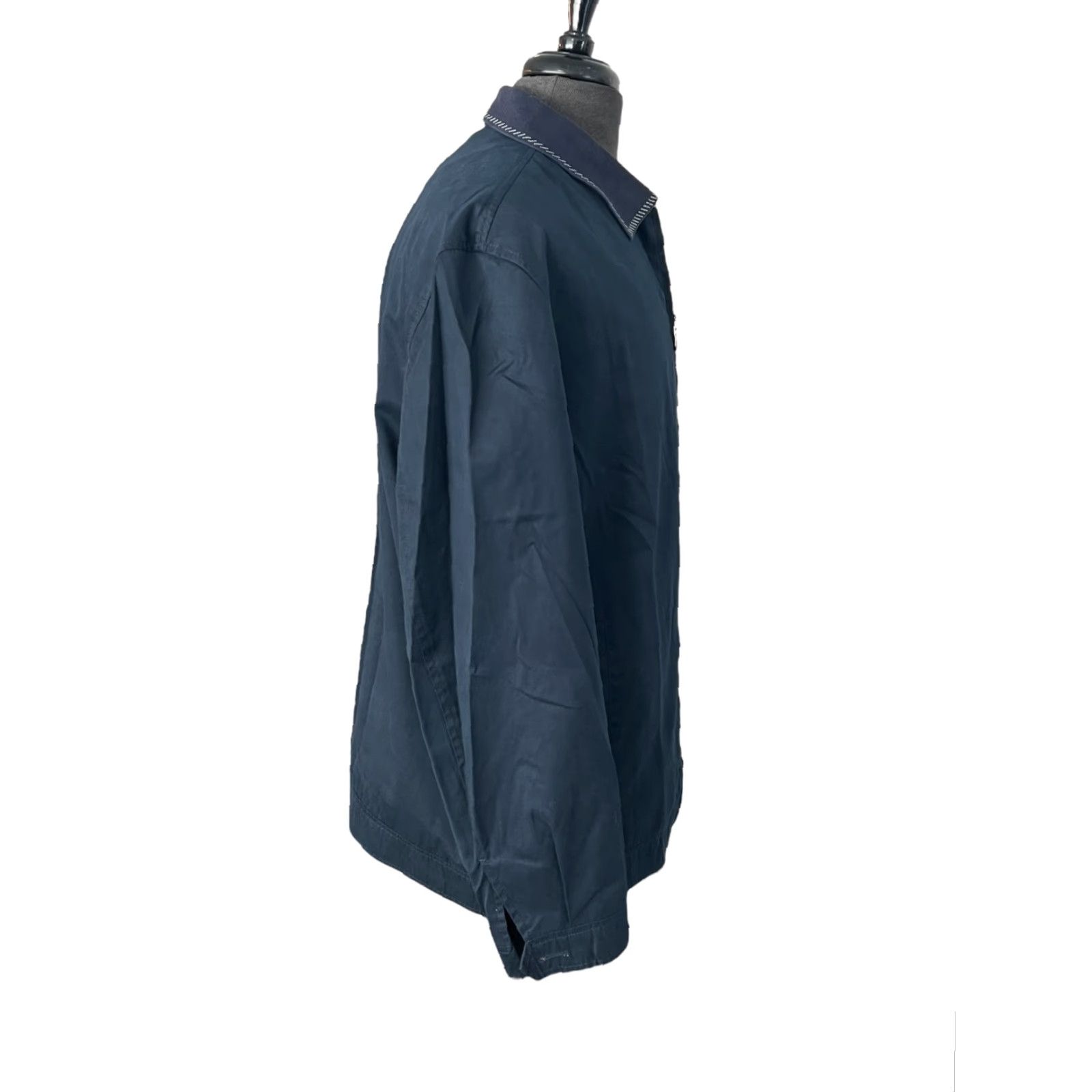 Vintage REMO GIANNI Navy Blue Jacket Mens XL 185/104a Regular Size Cool Bomber Zip Navy Blue 90s City Classic Designer Fashion Size US XL / EU 56 / 4 - 6 Thumbnail
