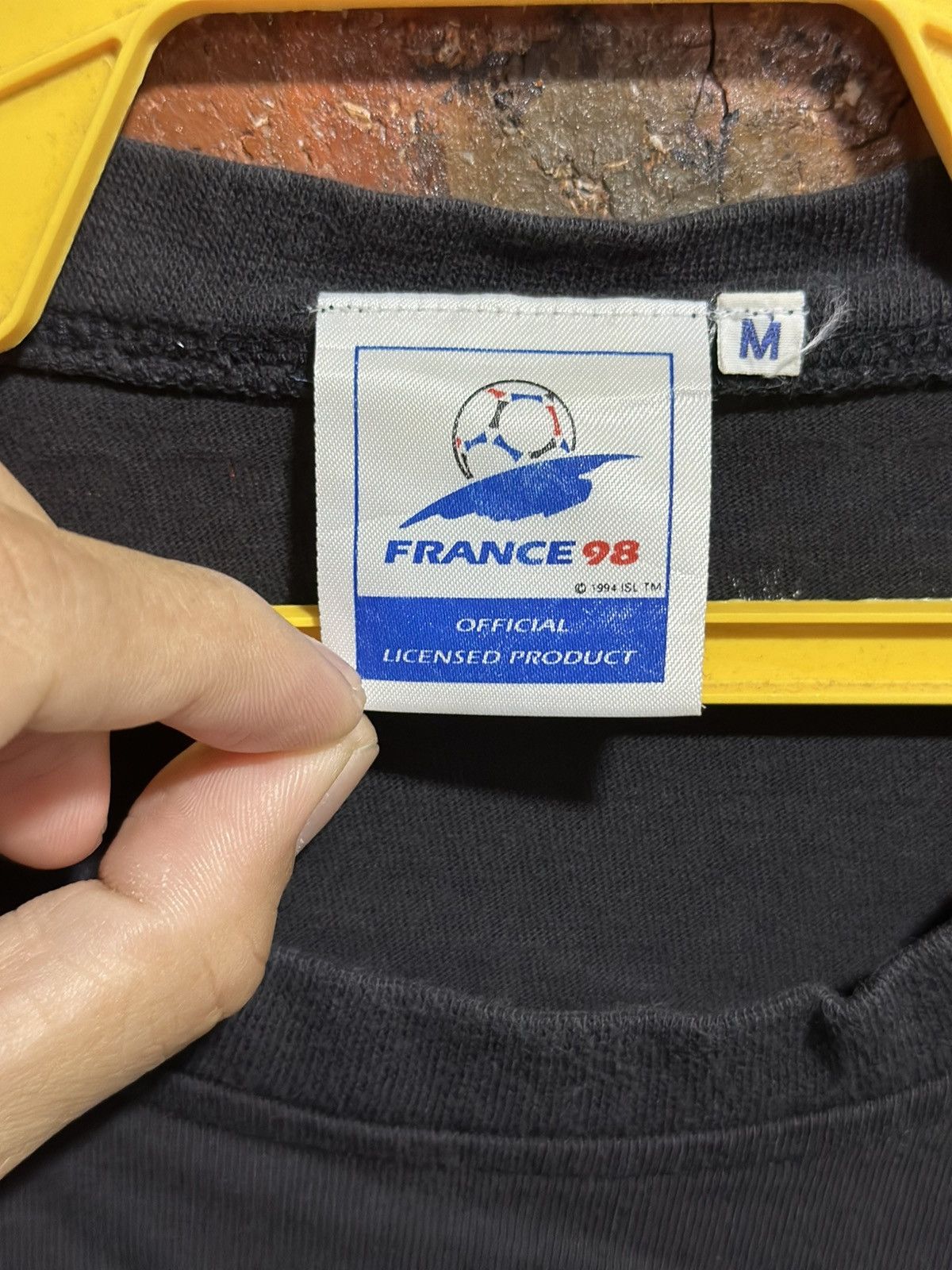 Vintage Vintage Fifa World Cup France Faded Tee Size US M / EU 48-50 / 2 - 4 Thumbnail