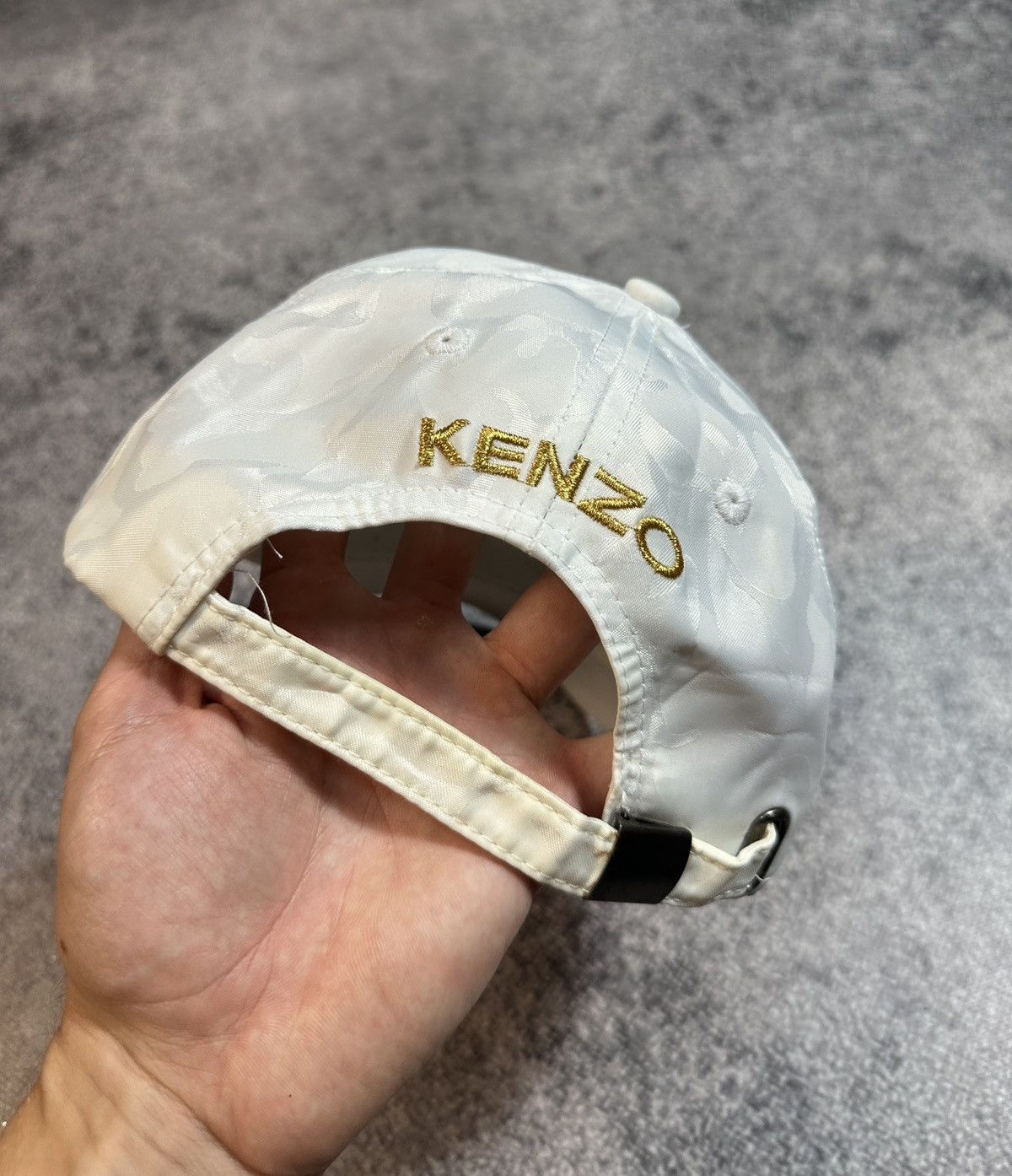 Kenzo Kenzo Logo Cap Streetwear Rare Casual Hat USA VTg Size ONE SIZE - 2 Thumbnail
