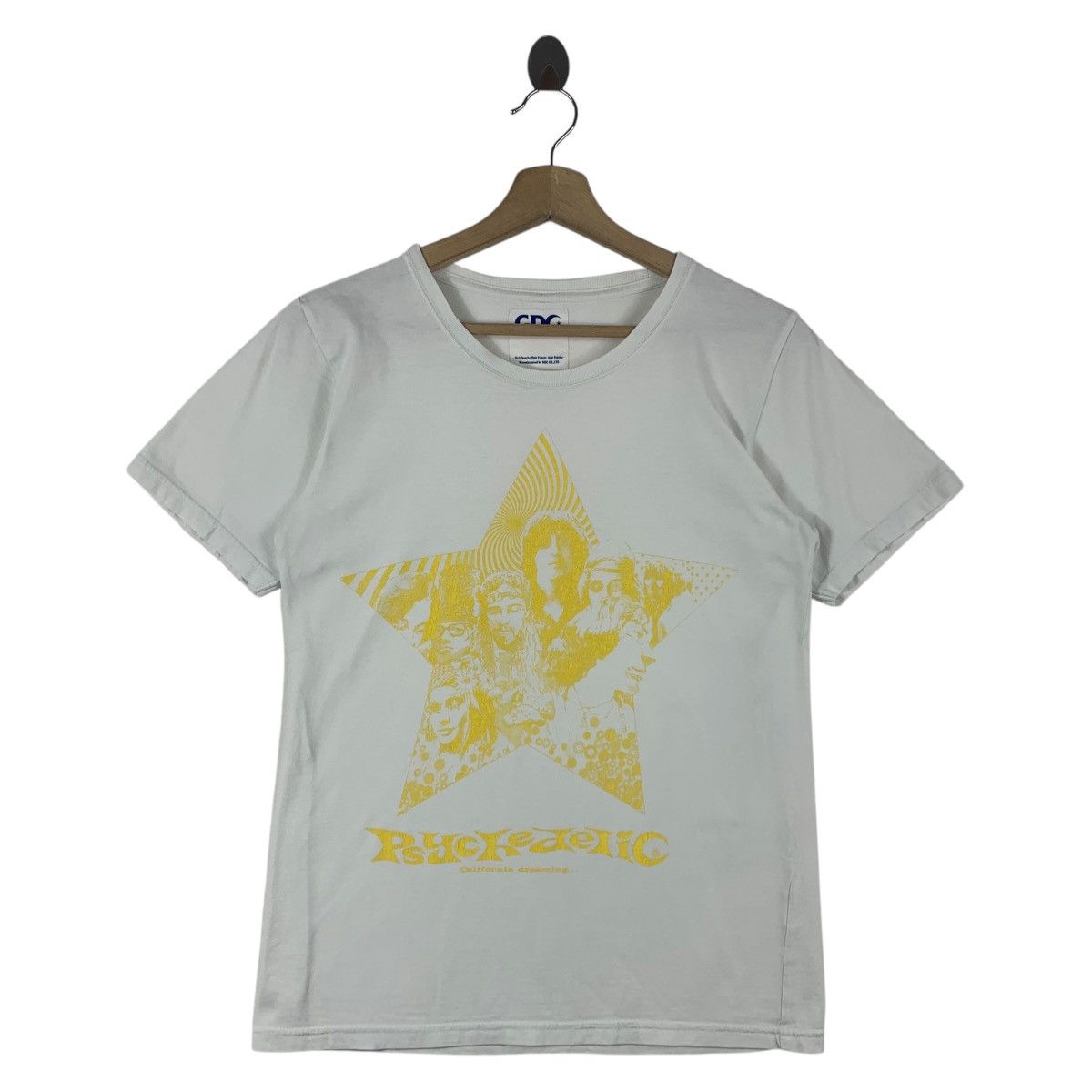 Vintage GDC X PSYCHEDELIC printed tee