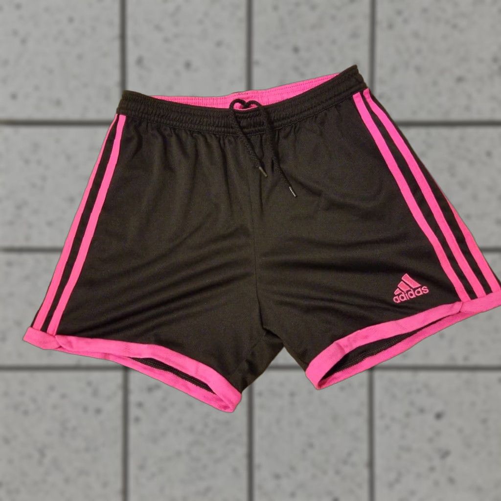 Adidas Womens adidas Shorts XS Black Pink Athletic Gym Workout Size 26" / US 2 / IT 38 - 1 Thumbnail