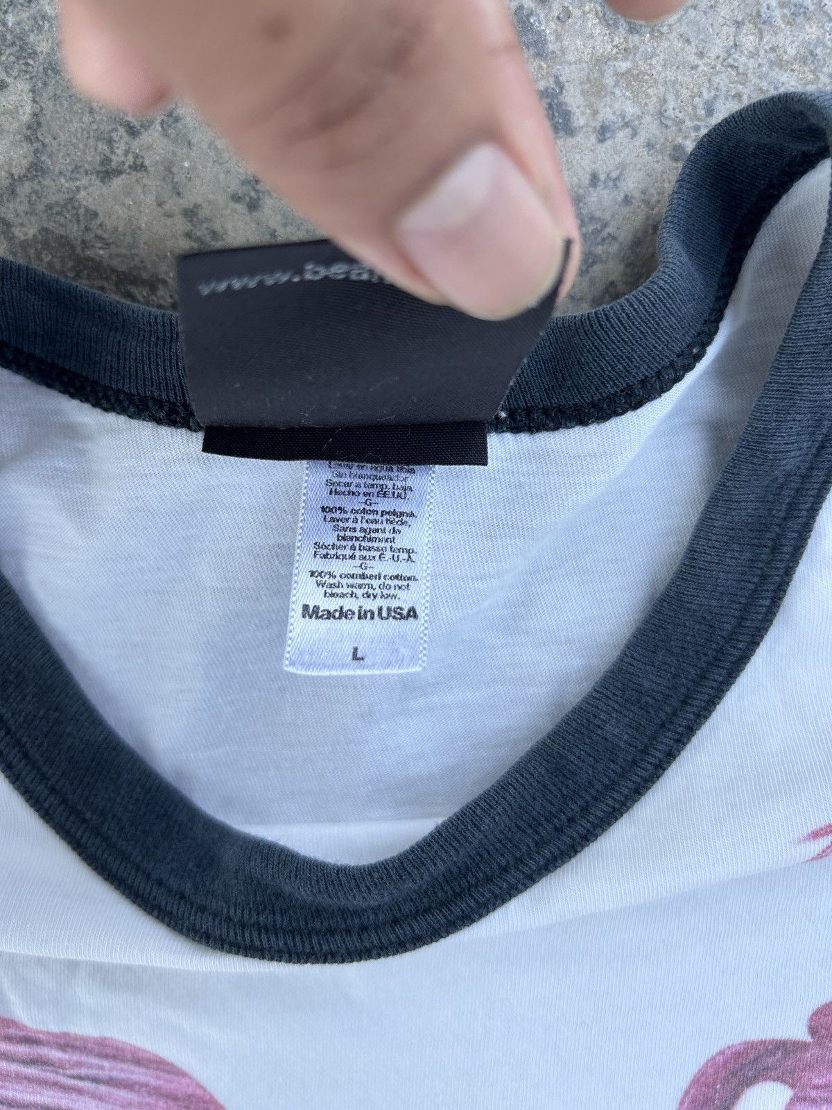 Beams Japan BEAMS T MADE IN USA Y2K CONCEPT ART Size L / US 10 / IT 46 - 5 Thumbnail